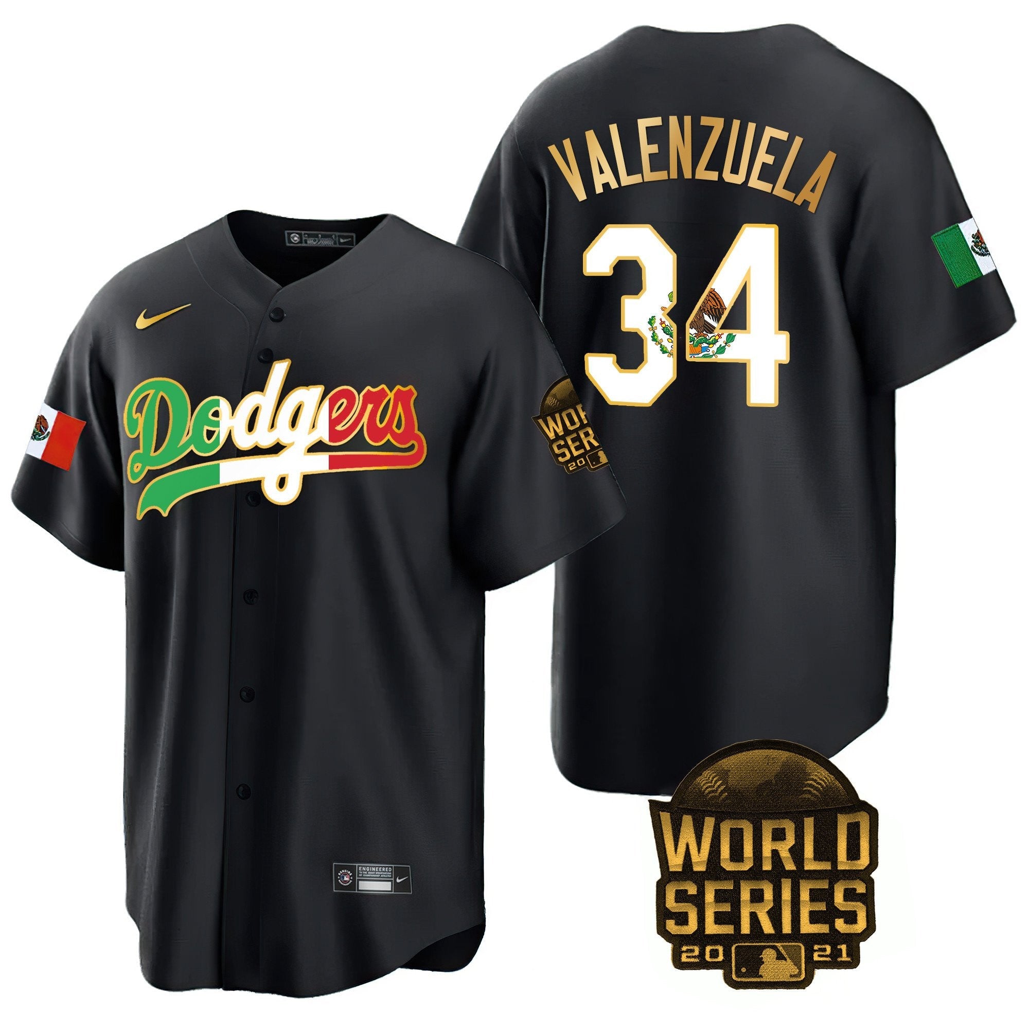 Men’s Mexico World Series Patch Jersey