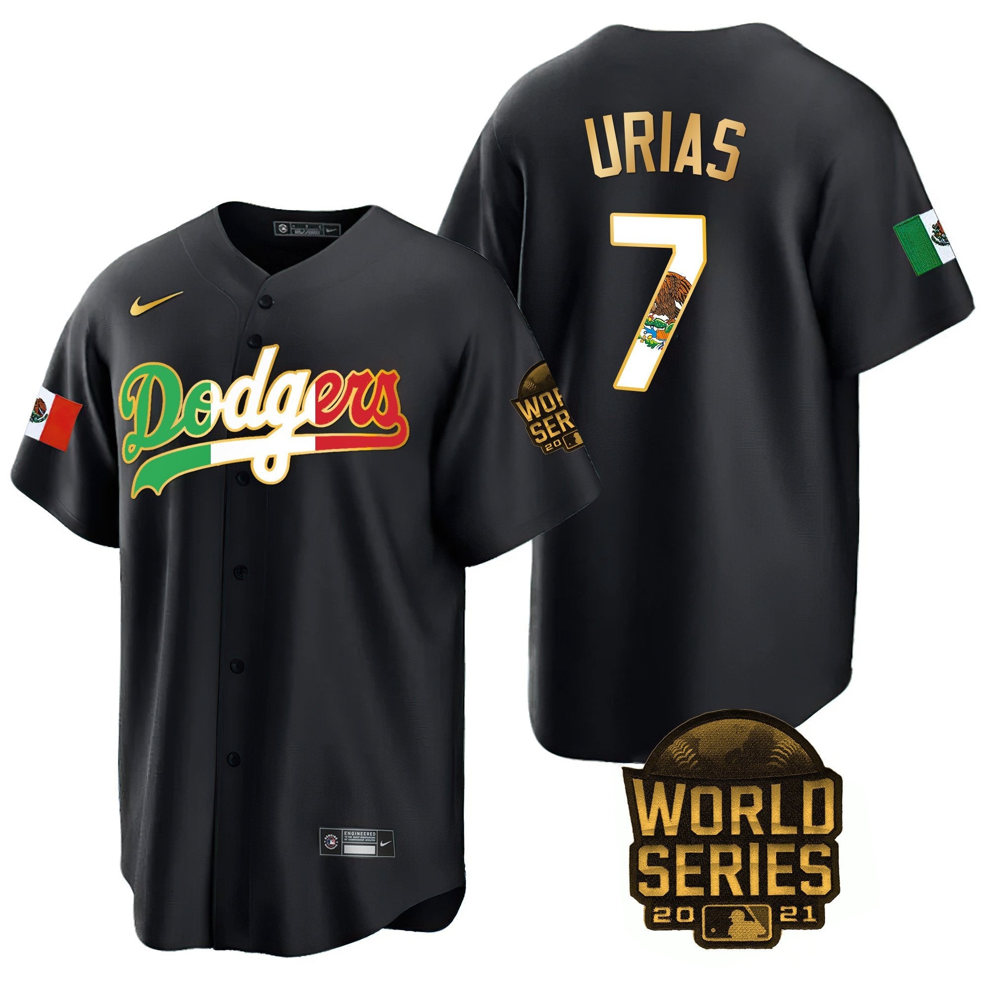 Men’s Mexico World Series Patch Jersey