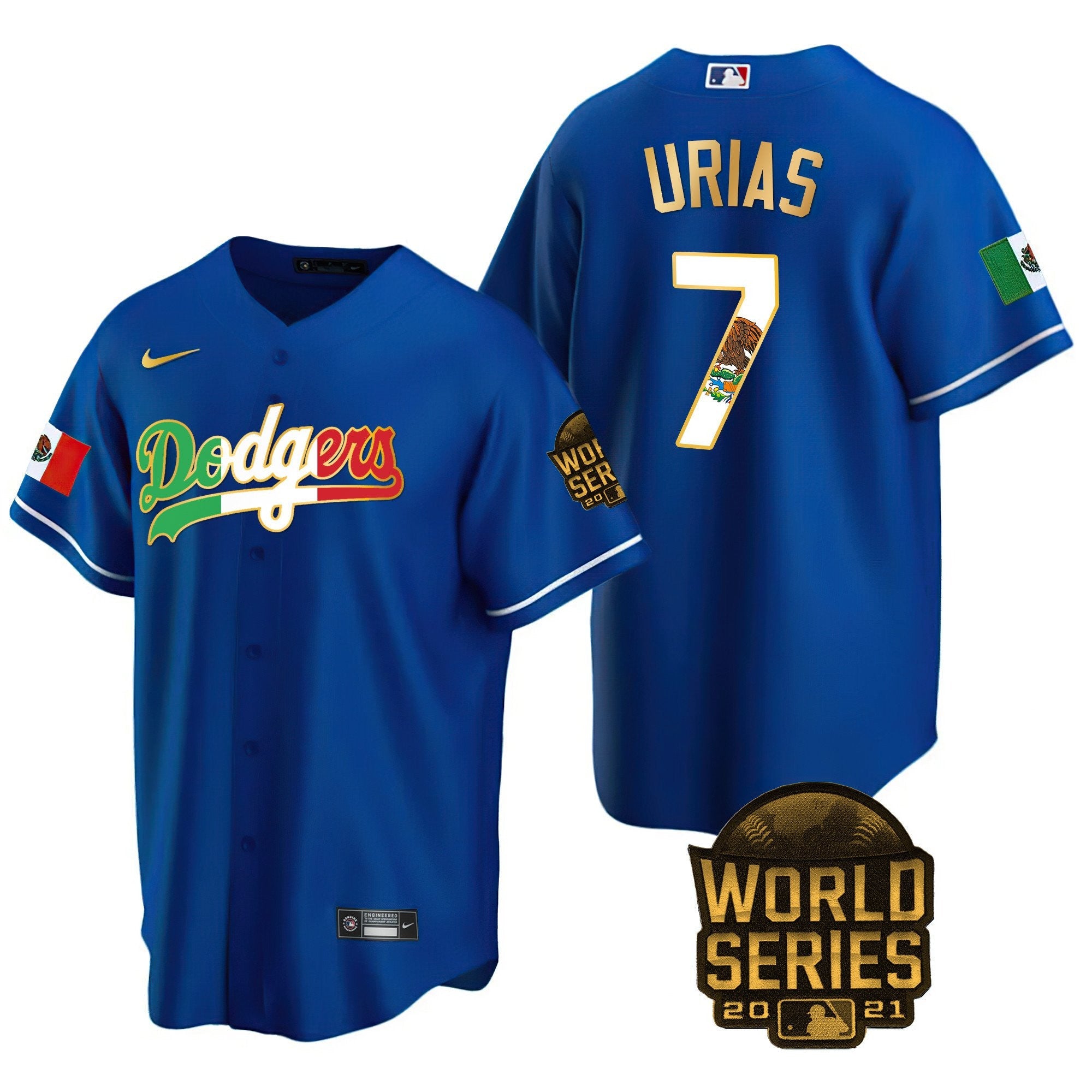 Men’s Mexico World Series Patch Jersey