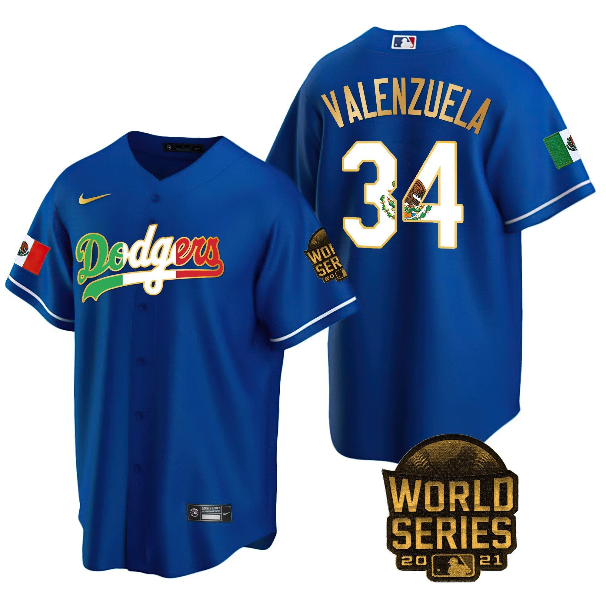 Men’s Mexico World Series Patch Jersey