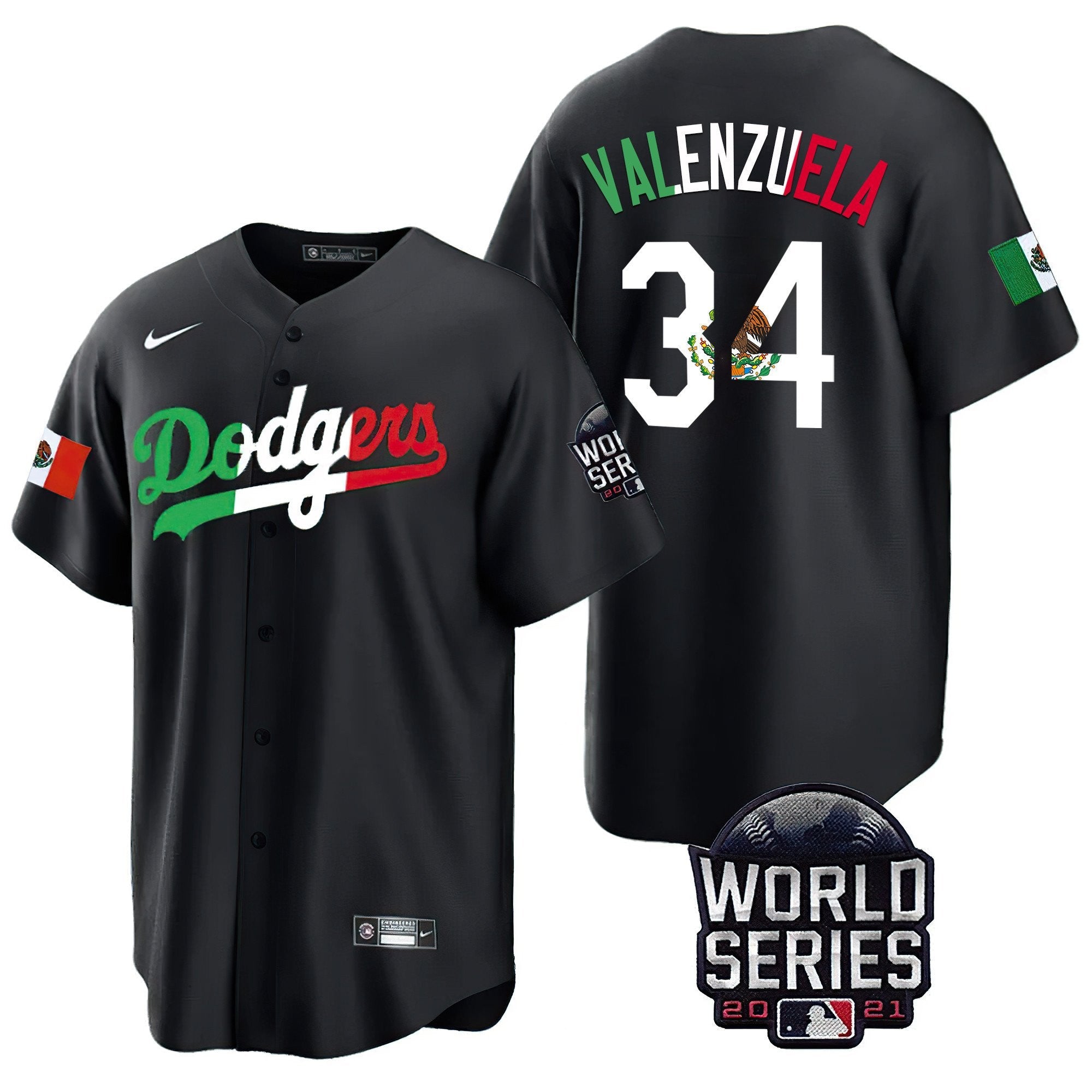 Men’s Mexico World Series Patch Jersey