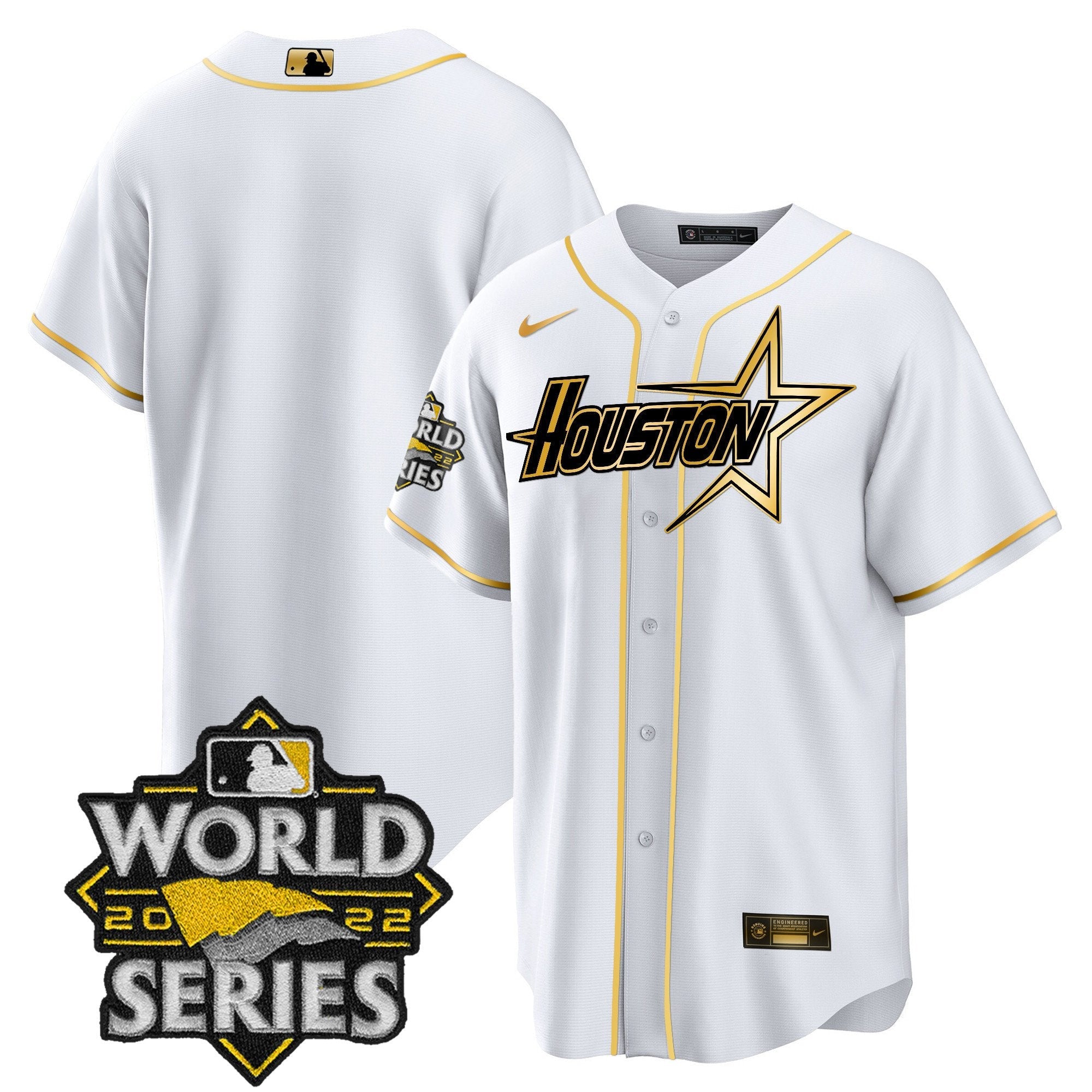 Men’s World Series Black Gold Special Jersey