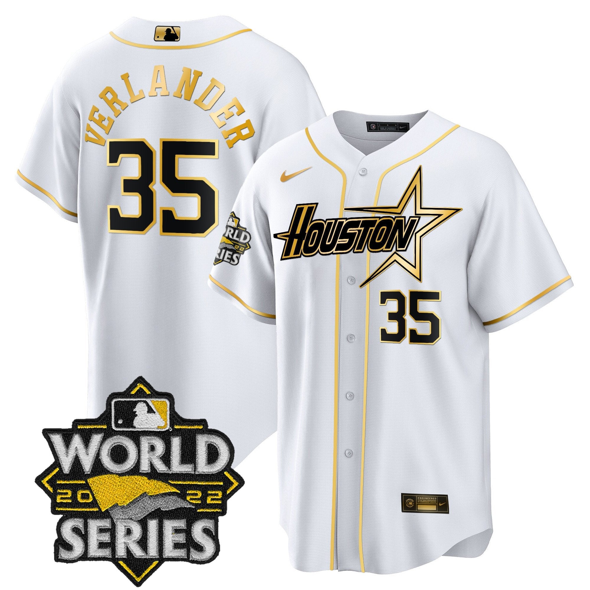 Men’s World Series Black Gold Special Jersey