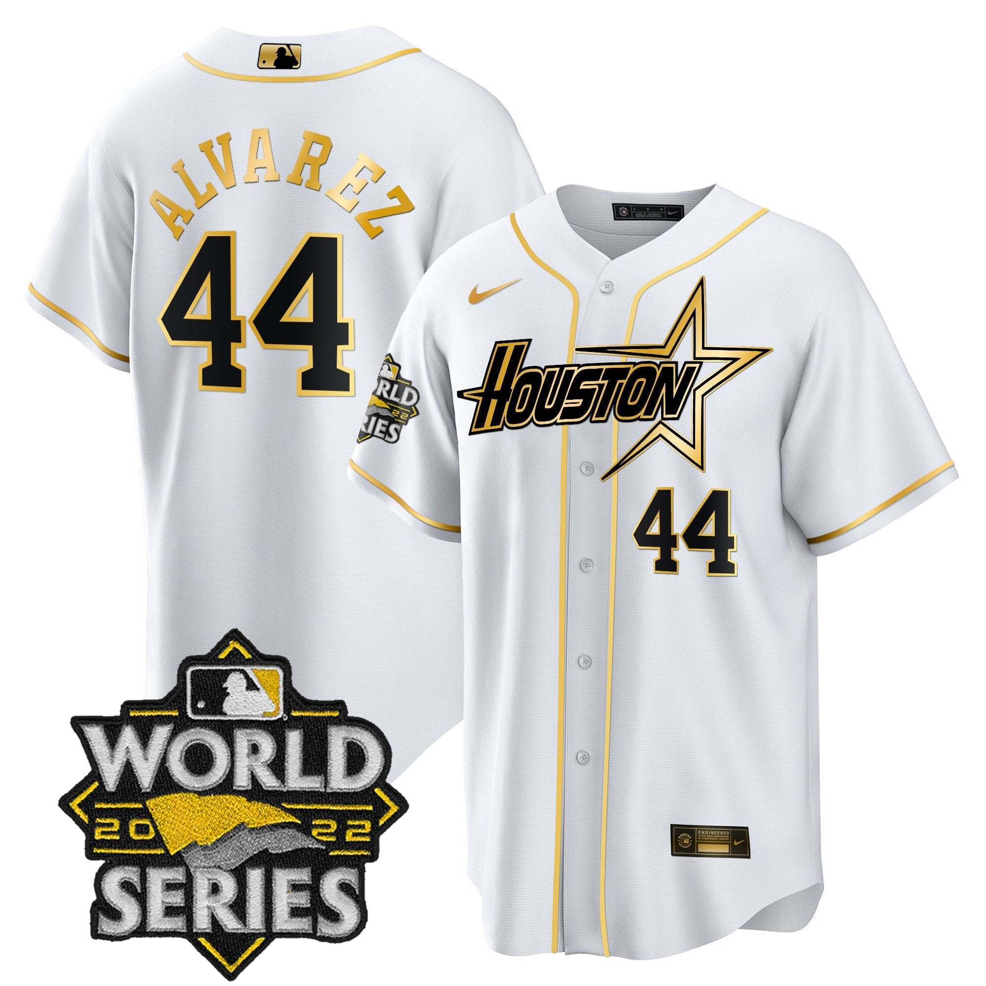 Men’s World Series Black Gold Special Jersey