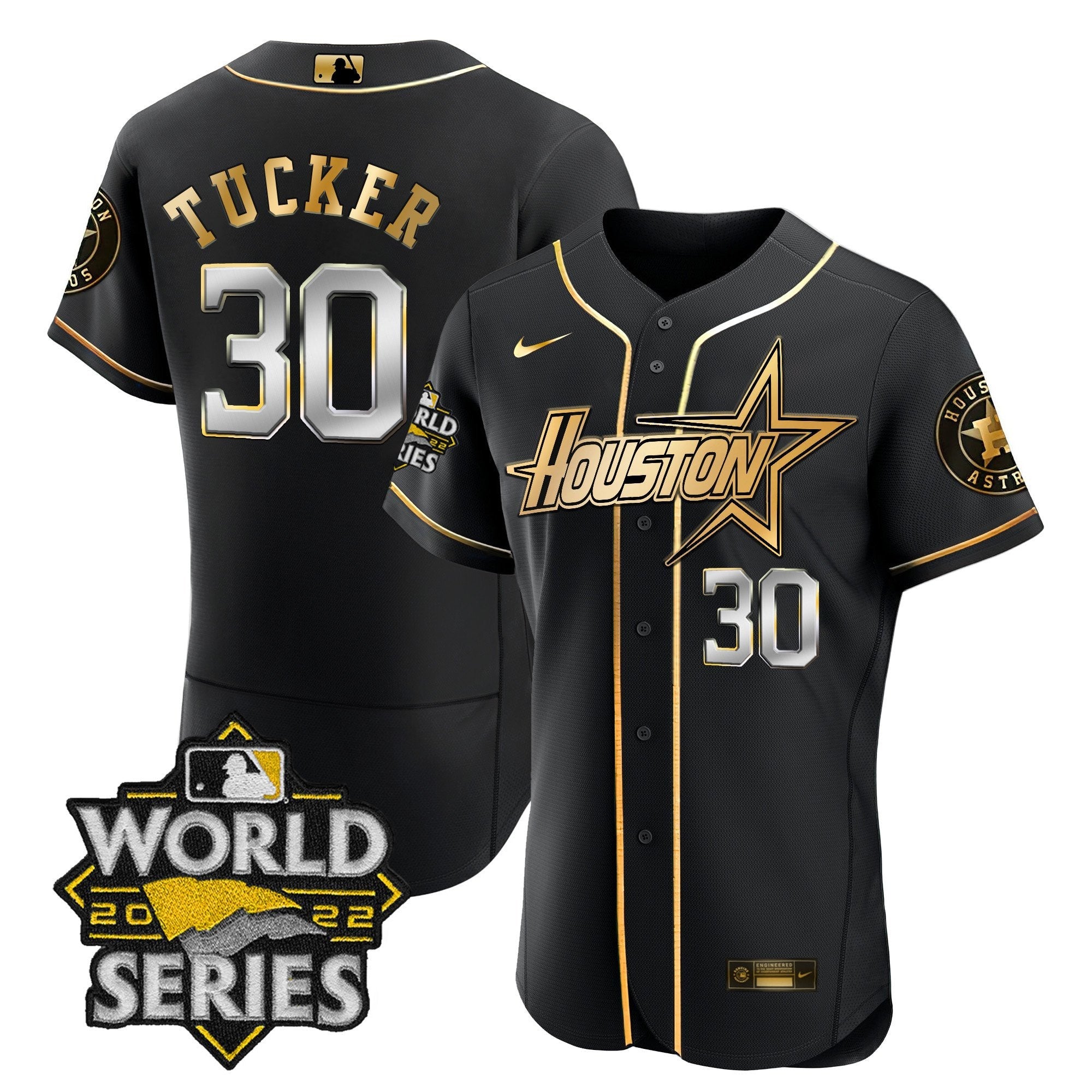 Men’s World Series Black Gold Special Jersey