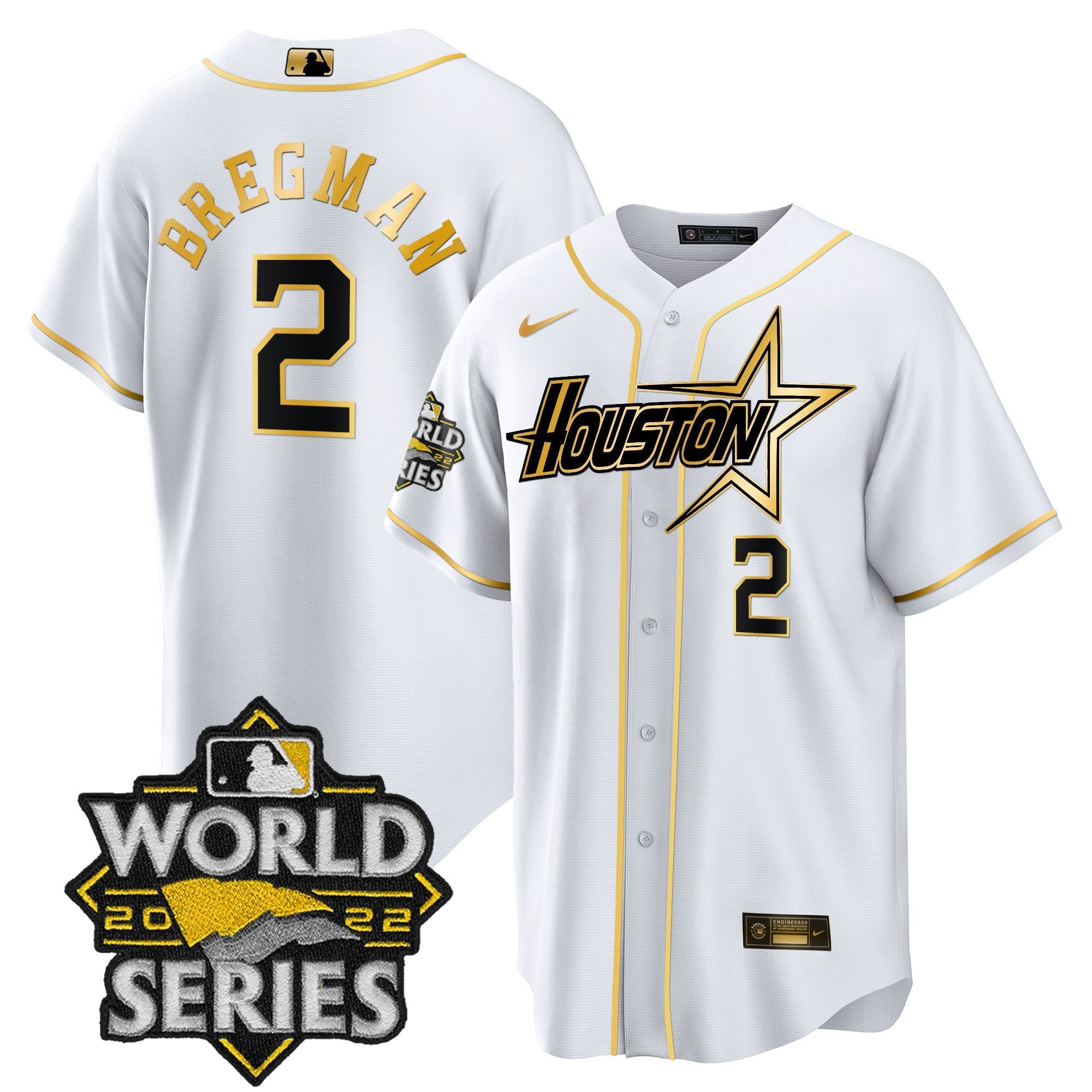 Men’s World Series Black Gold Special Jersey