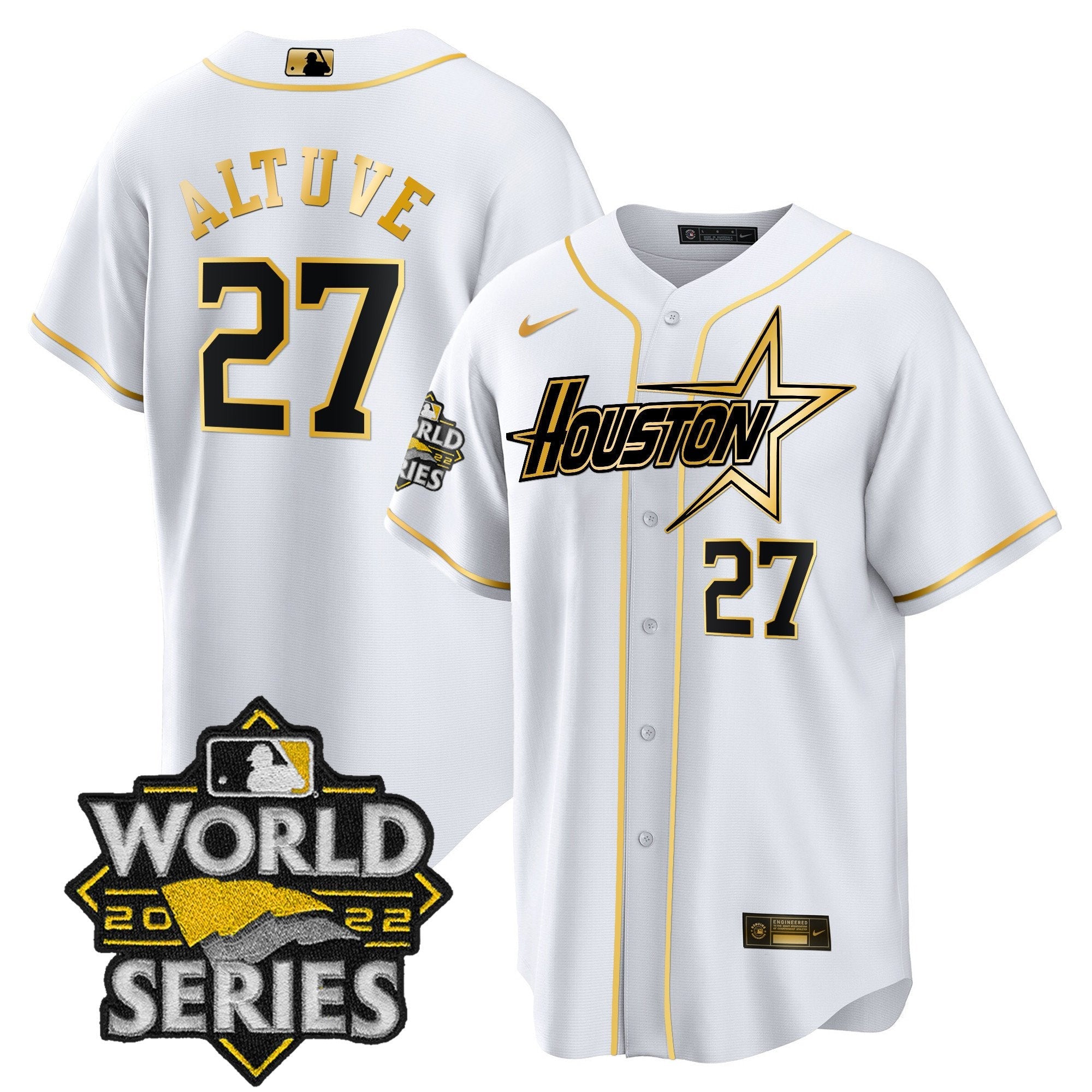 Men’s World Series Black Gold Special Jersey