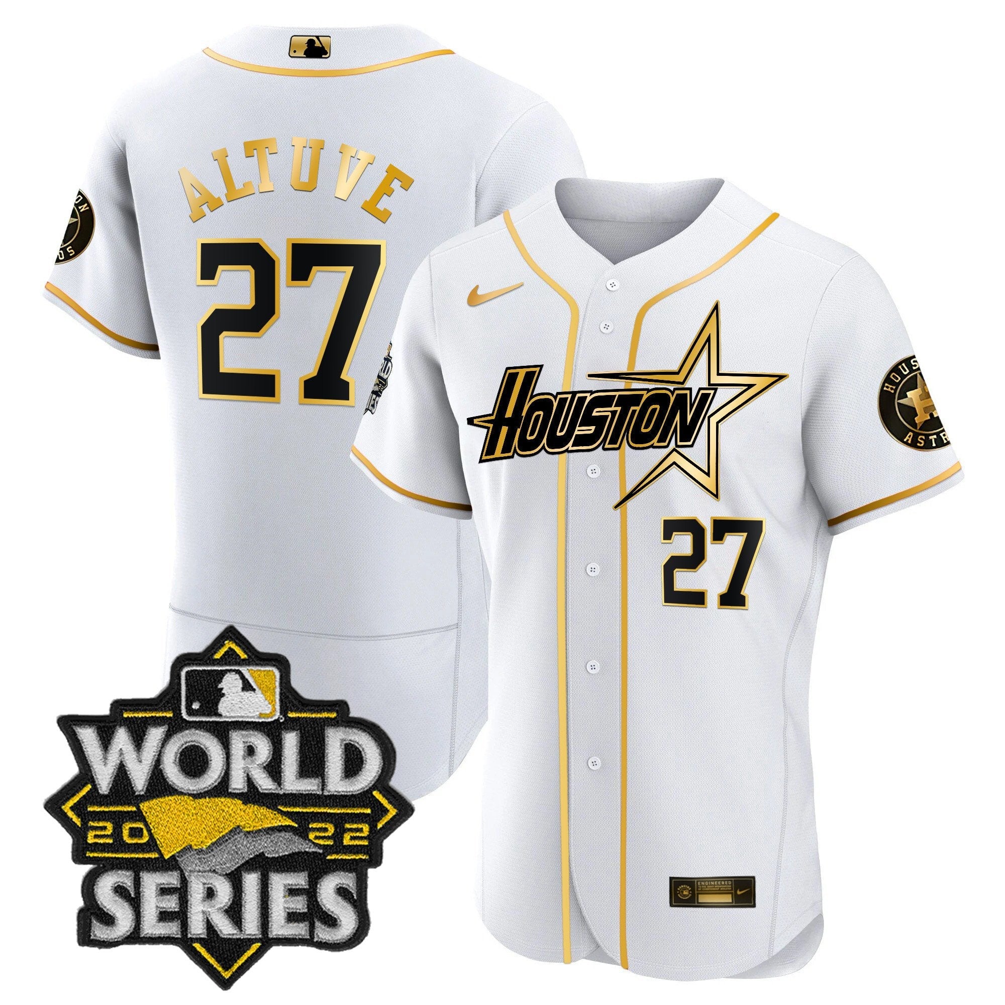 Men’s World Series Black Gold Special Jersey