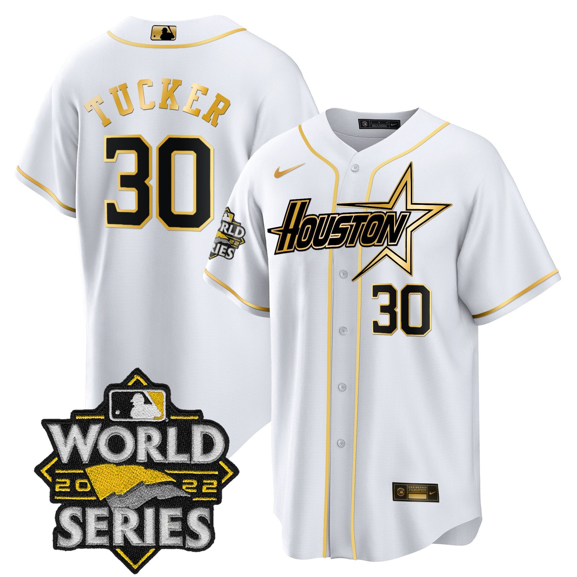 Men’s World Series Black Gold Special Jersey
