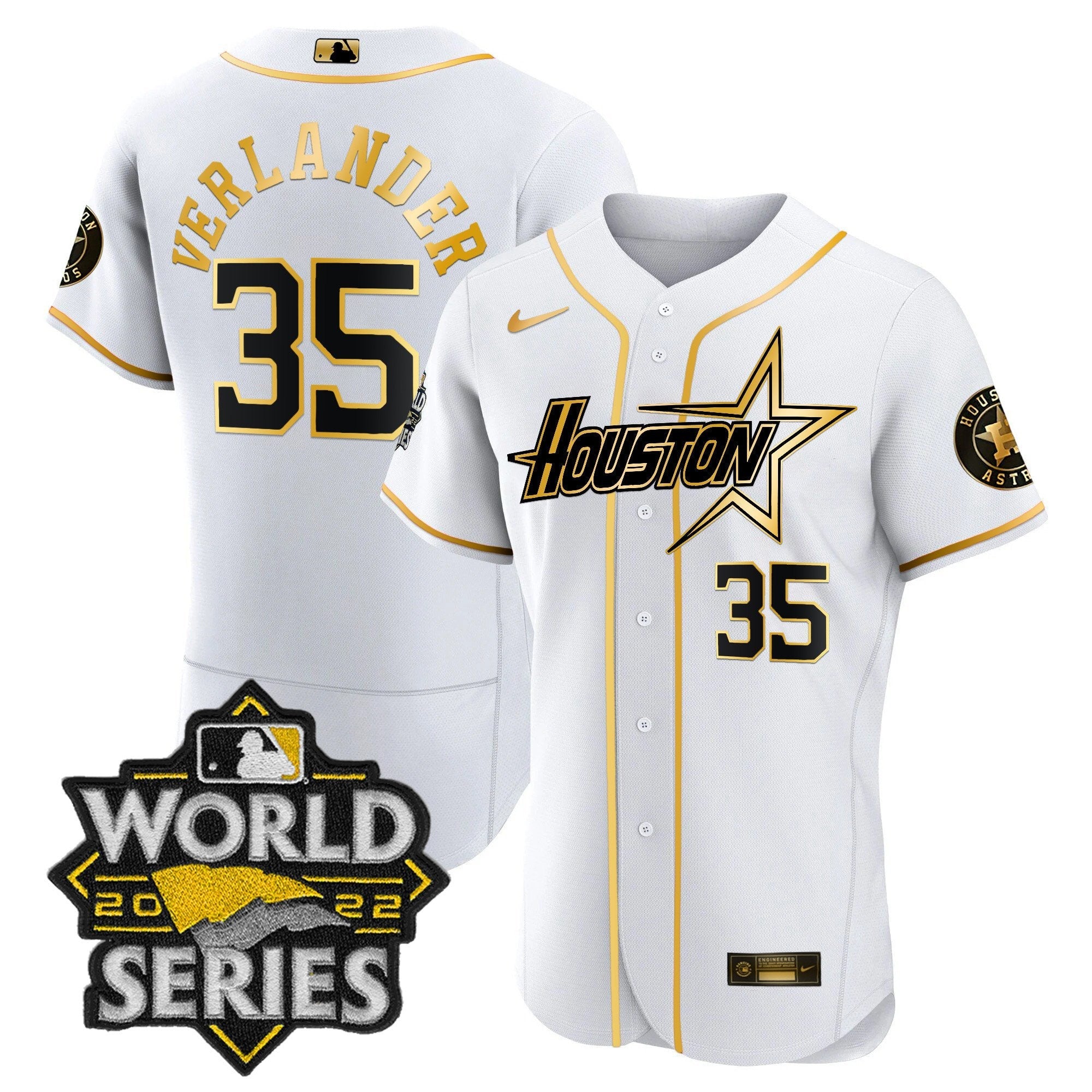 Men’s World Series Black Gold Special Jersey