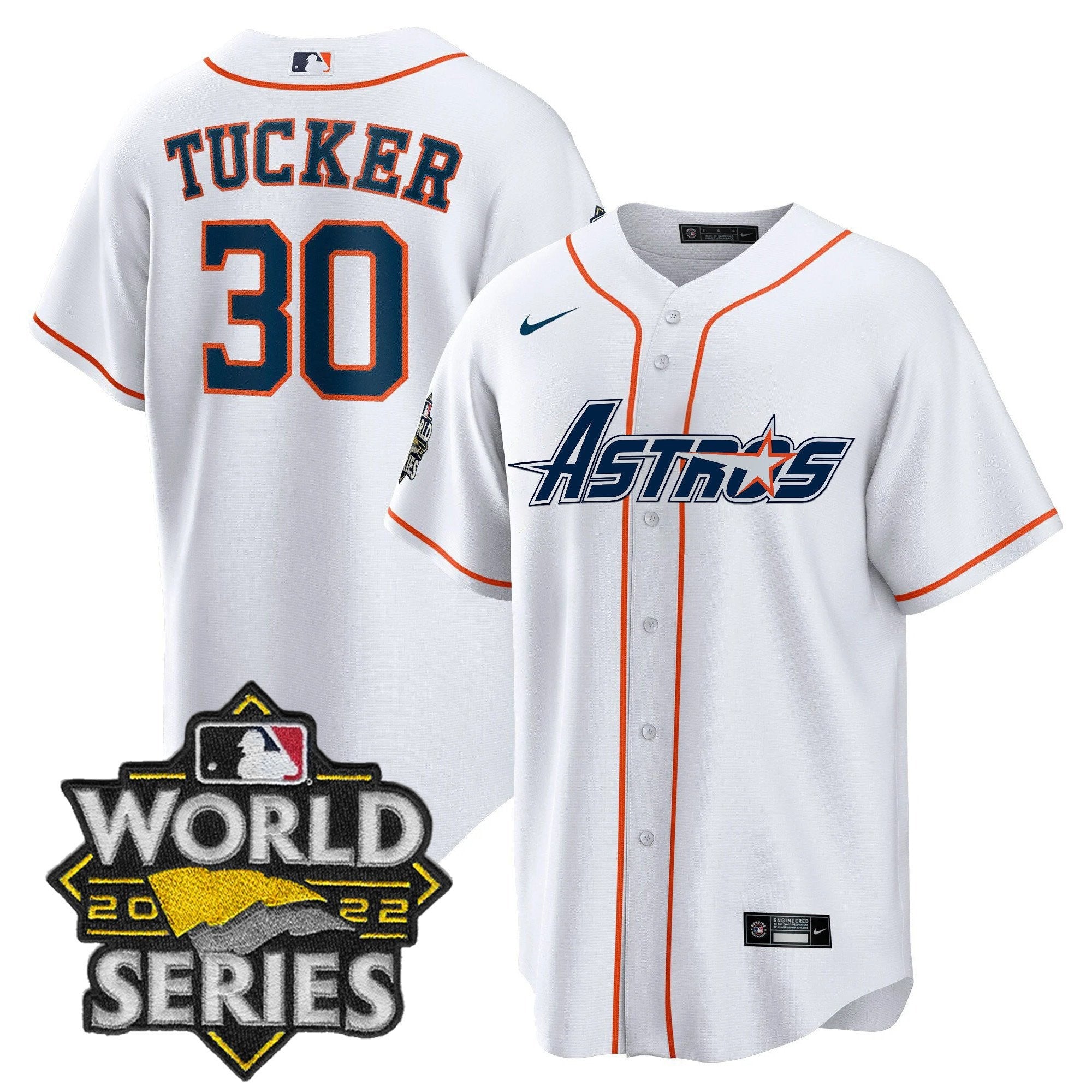 Men’s World Series & Throwback Patch Gold Jersey