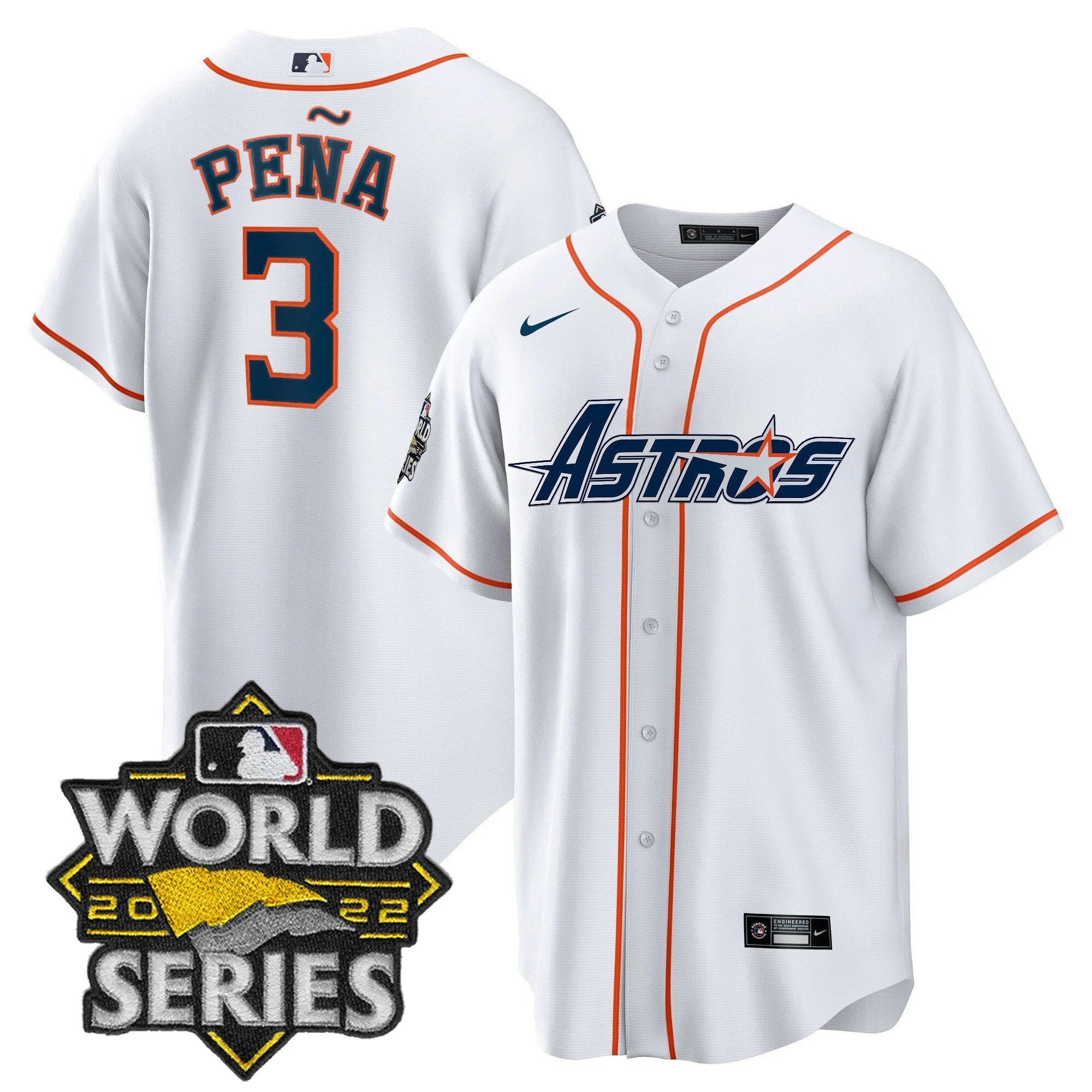 Men’s World Series & Throwback Patch Gold Jersey