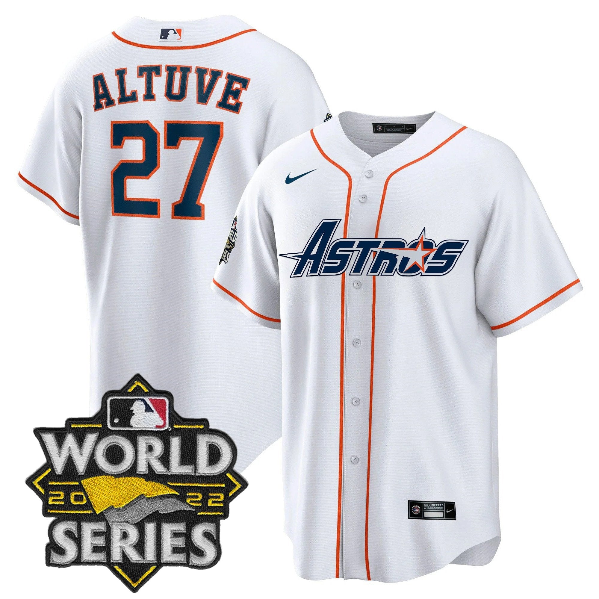 Men’s World Series & Throwback Patch Gold Jersey