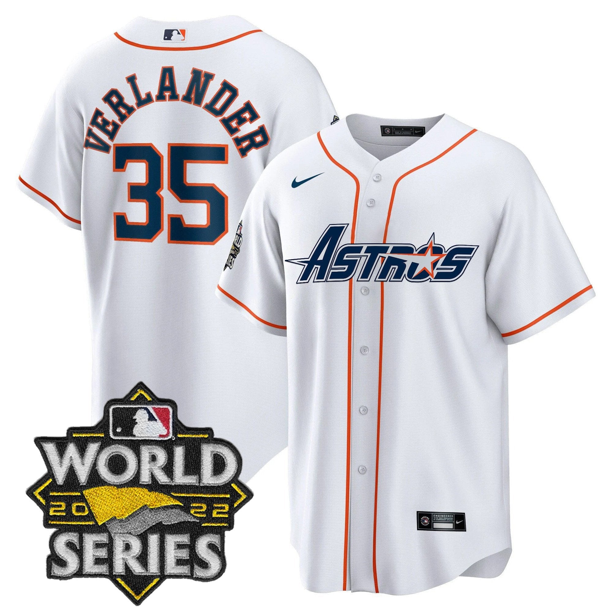 Men’s World Series & Throwback Patch Gold Jersey