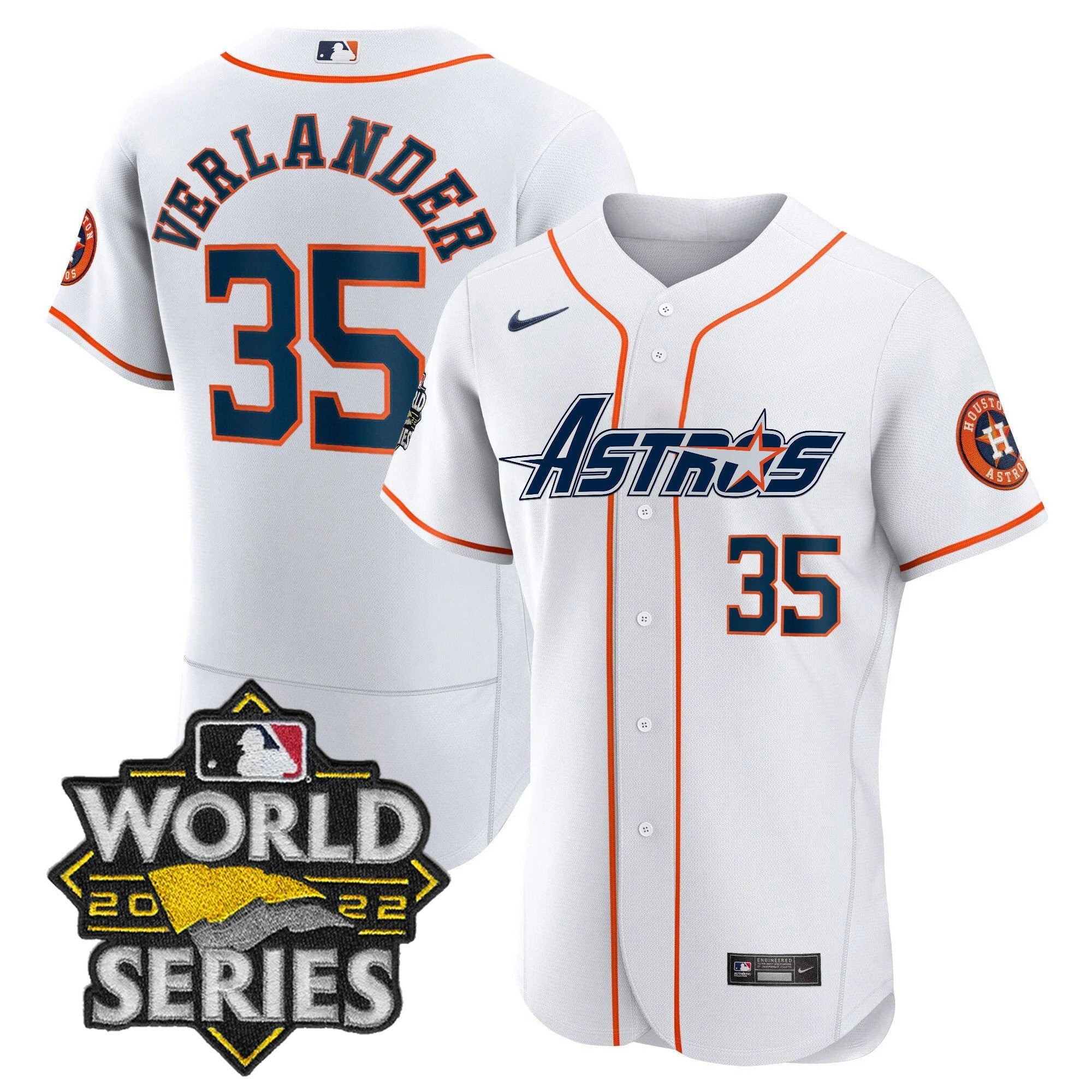 Men’s World Series & Throwback Patch Gold Jersey