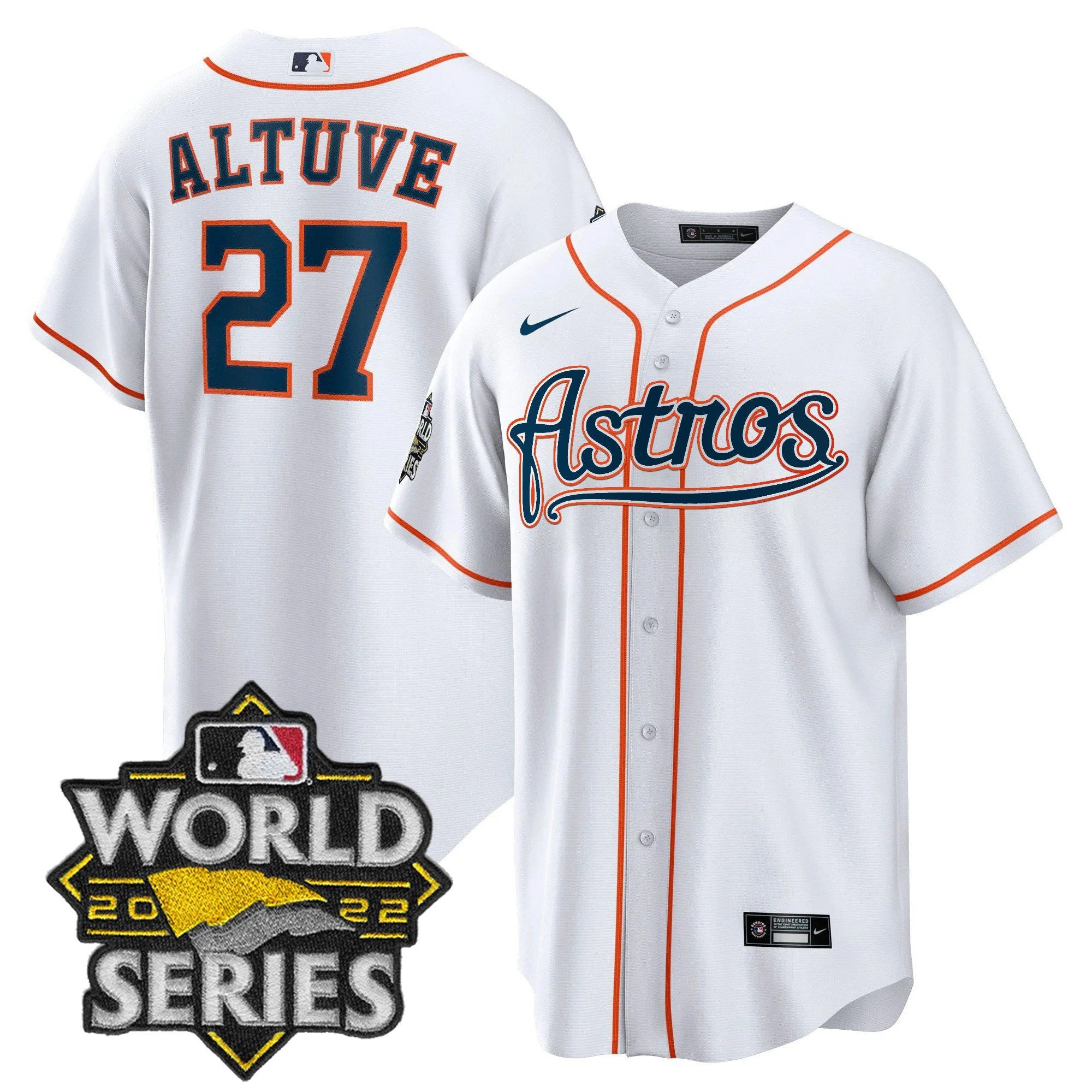 Men’s World Series & Throwback Patch Gold Jersey V2