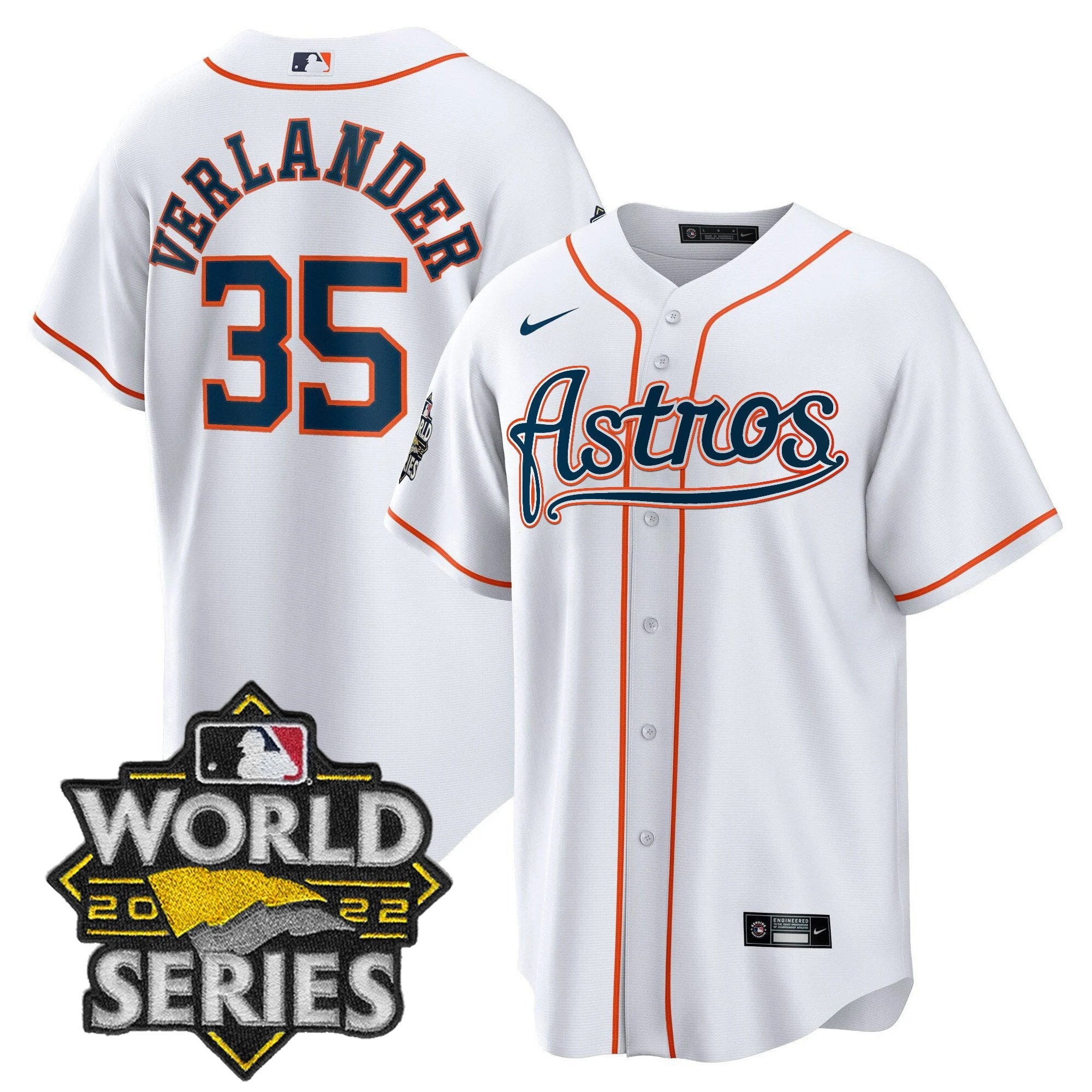 Men’s World Series & Throwback Patch Gold Jersey V2