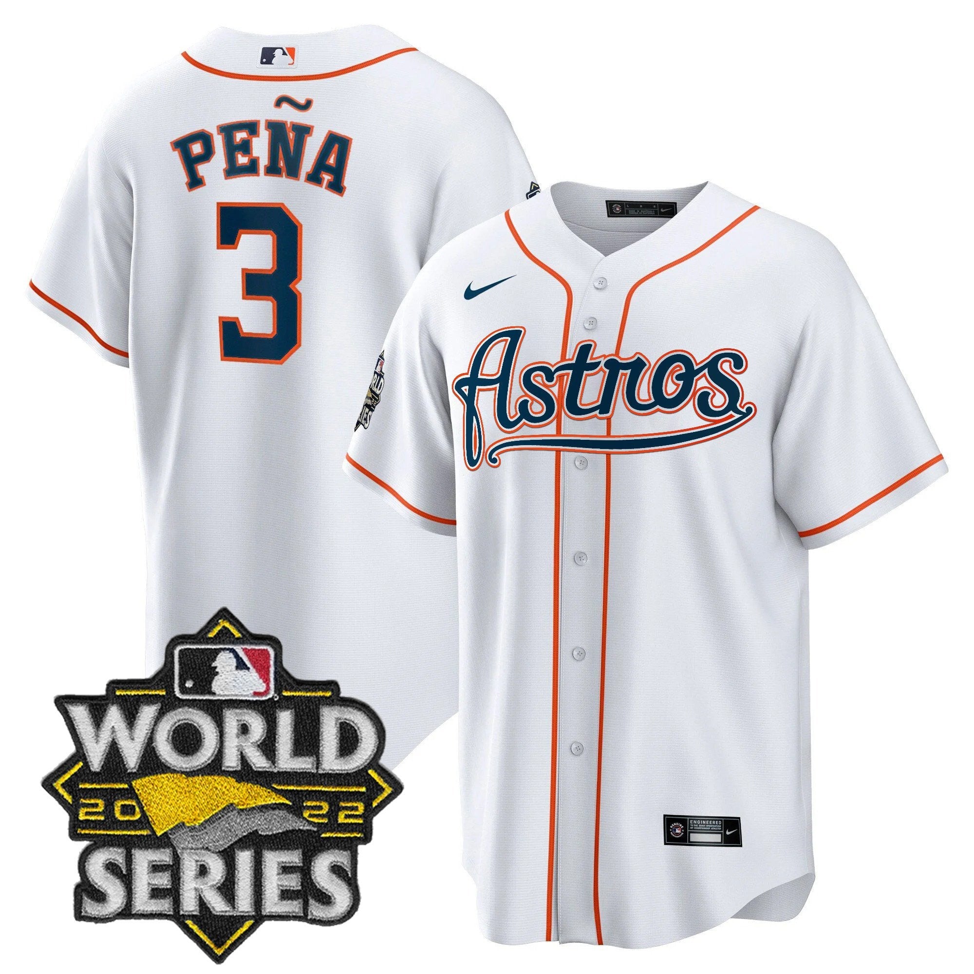 Men’s World Series & Throwback Patch Gold Jersey V2