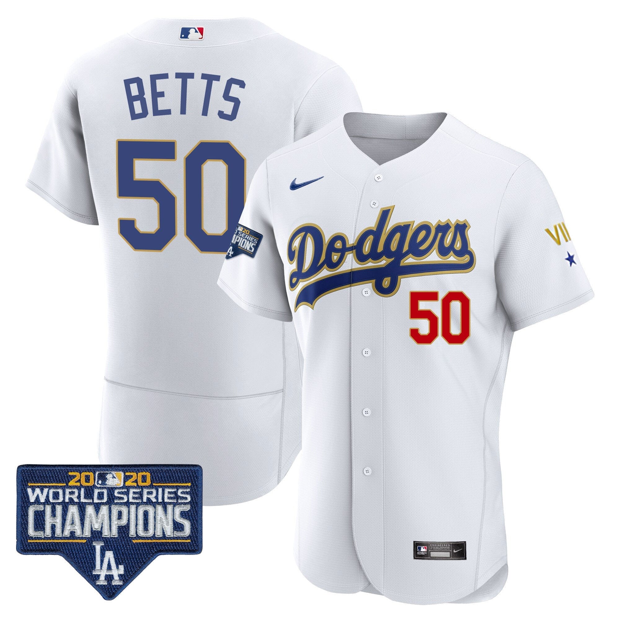 Men’s World Series Patch Gold Limited Jersey