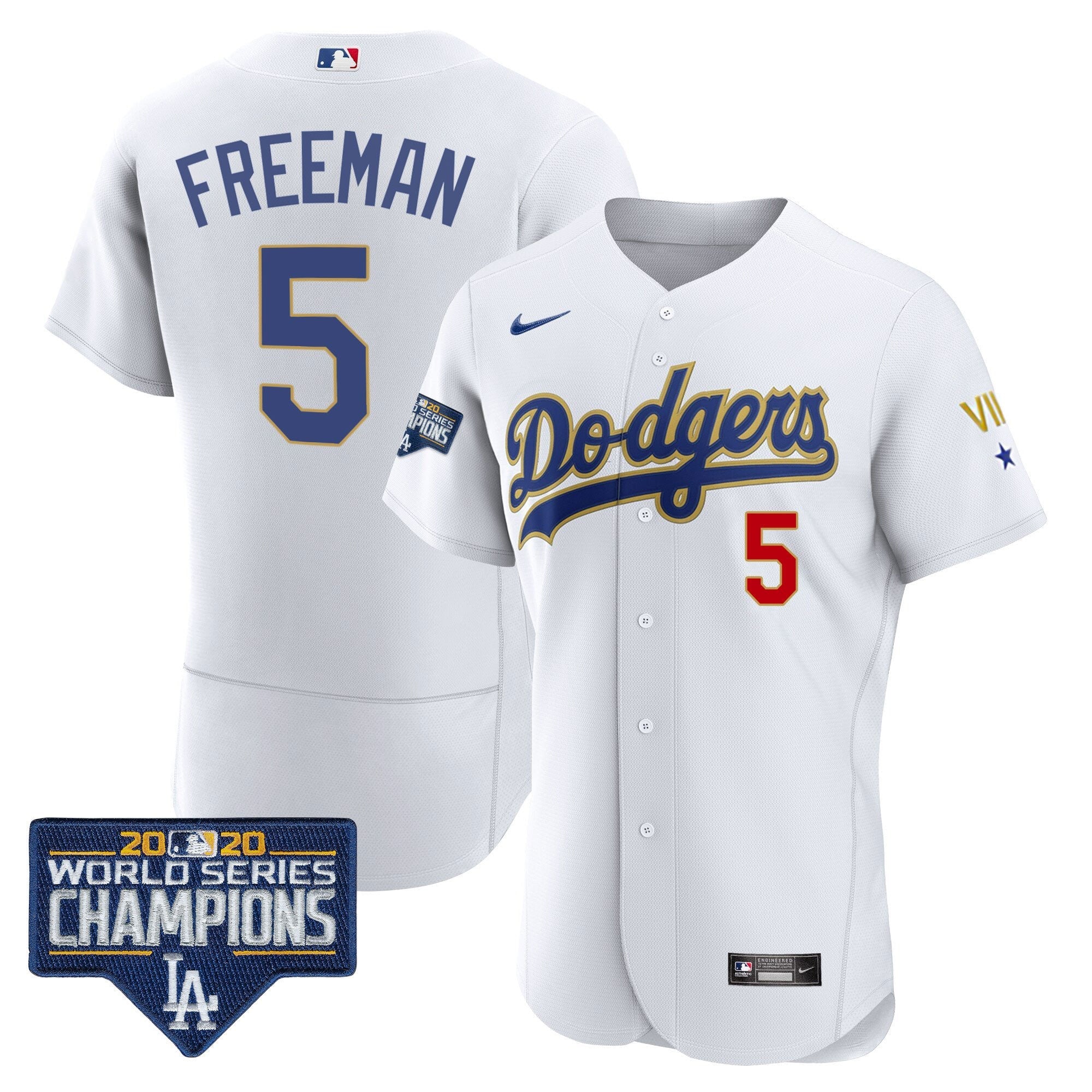 Men’s World Series Patch Gold Limited Jersey