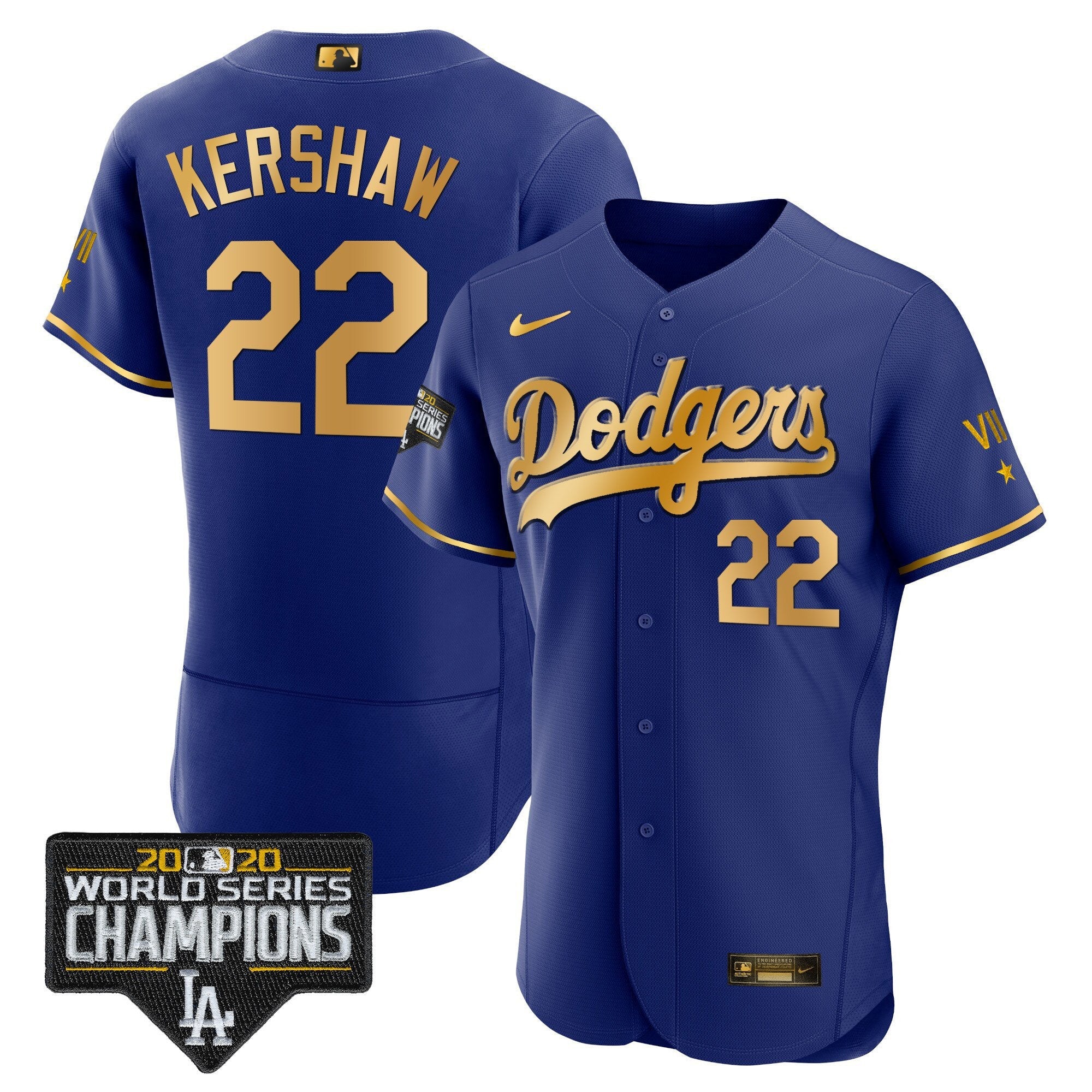 Men’s World Series Patch Gold Limited Jersey