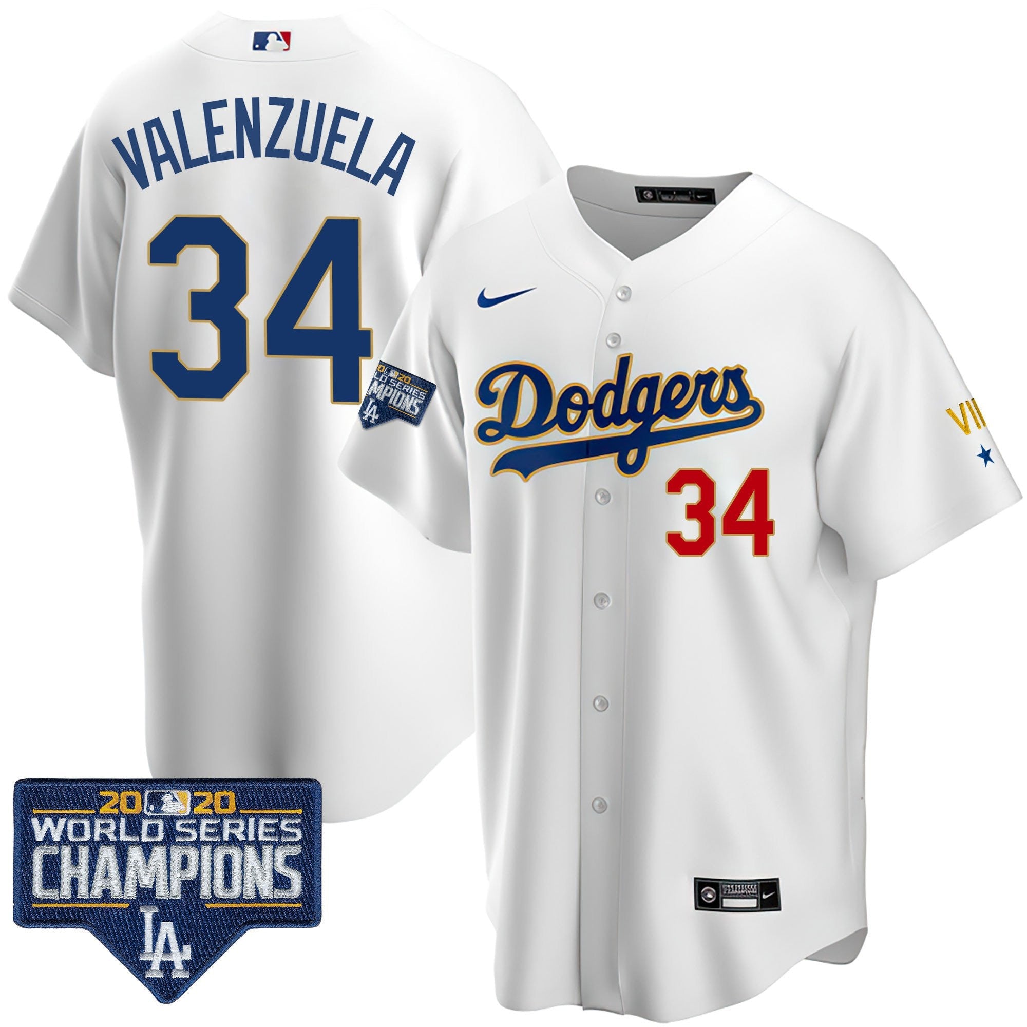 Men’s World Series Patch Gold Limited Jersey