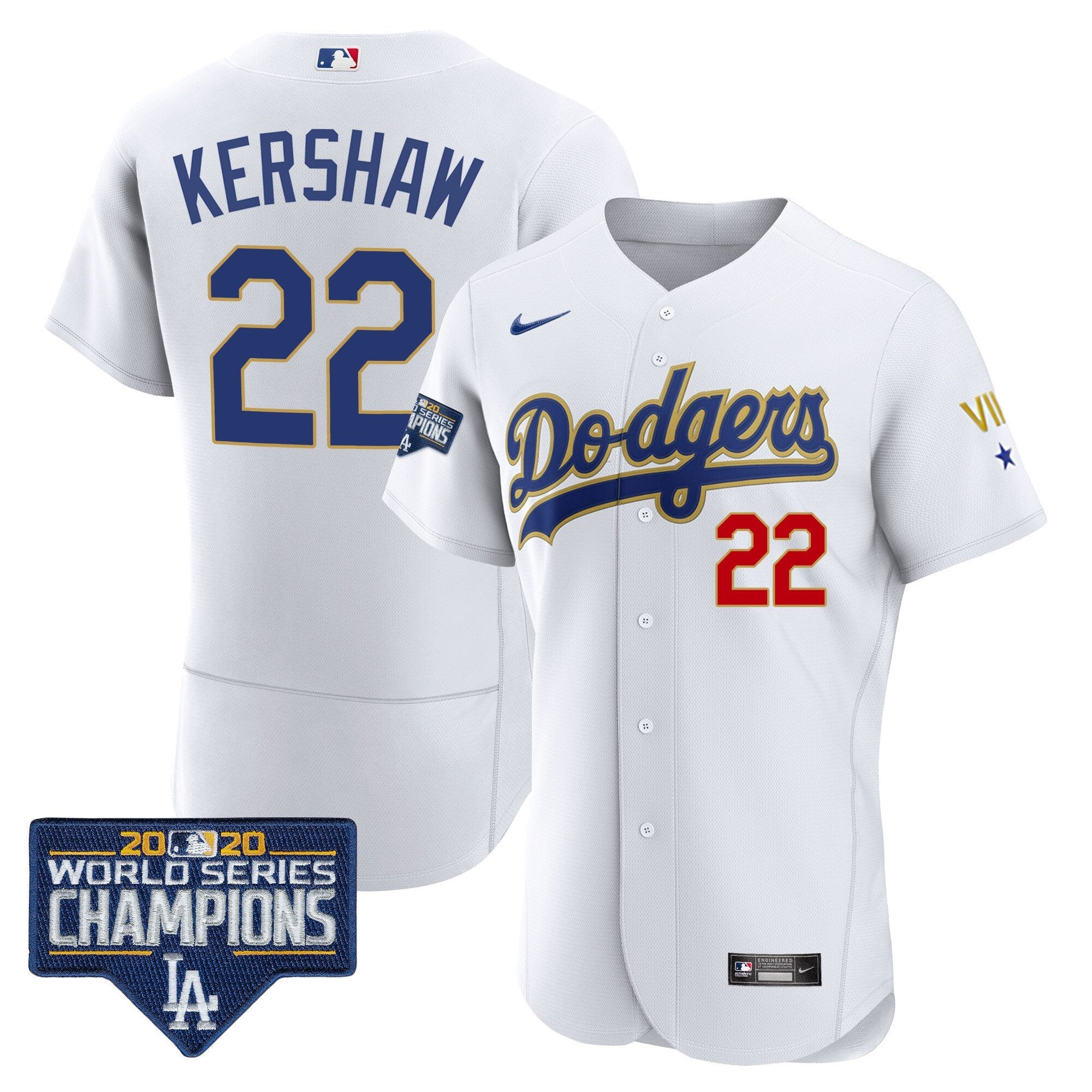 Men’s World Series Patch Gold Limited Jersey