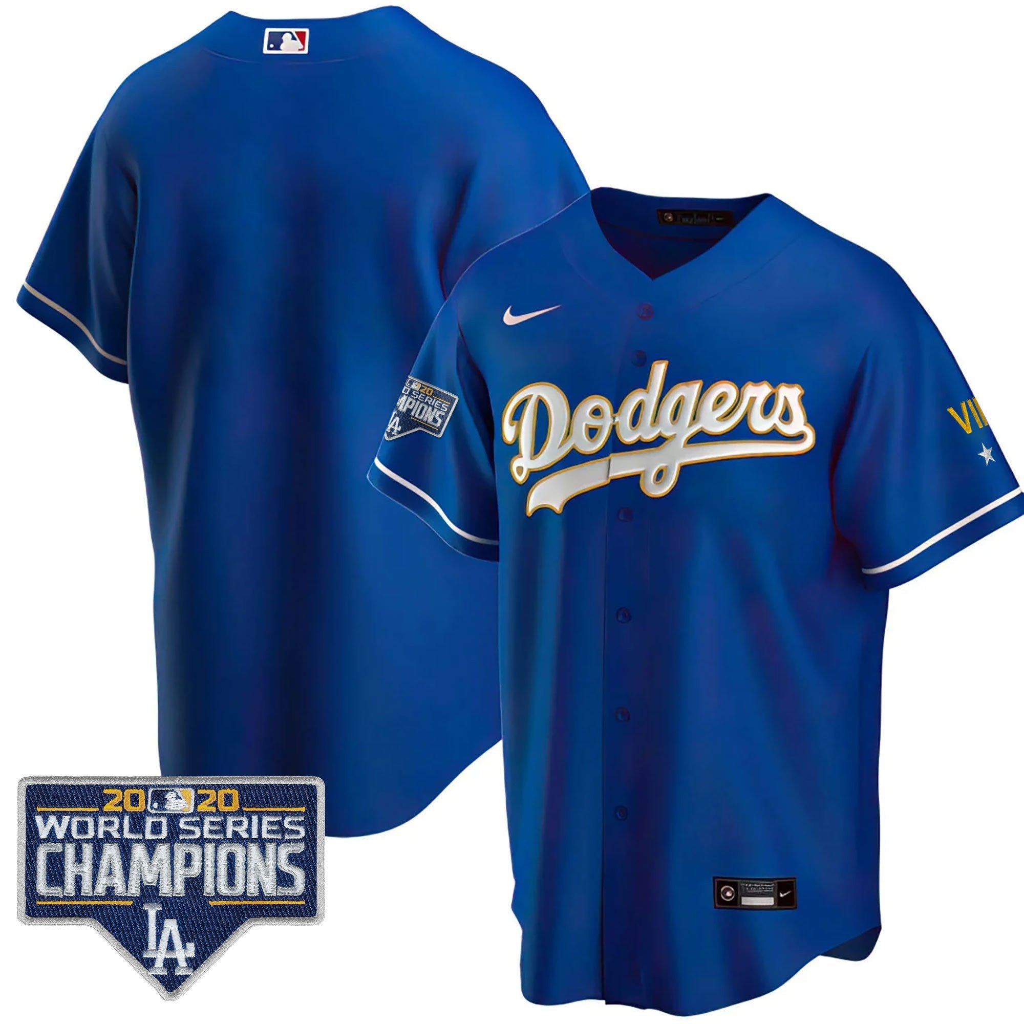 Men’s World Series Patch Gold Limited Jersey