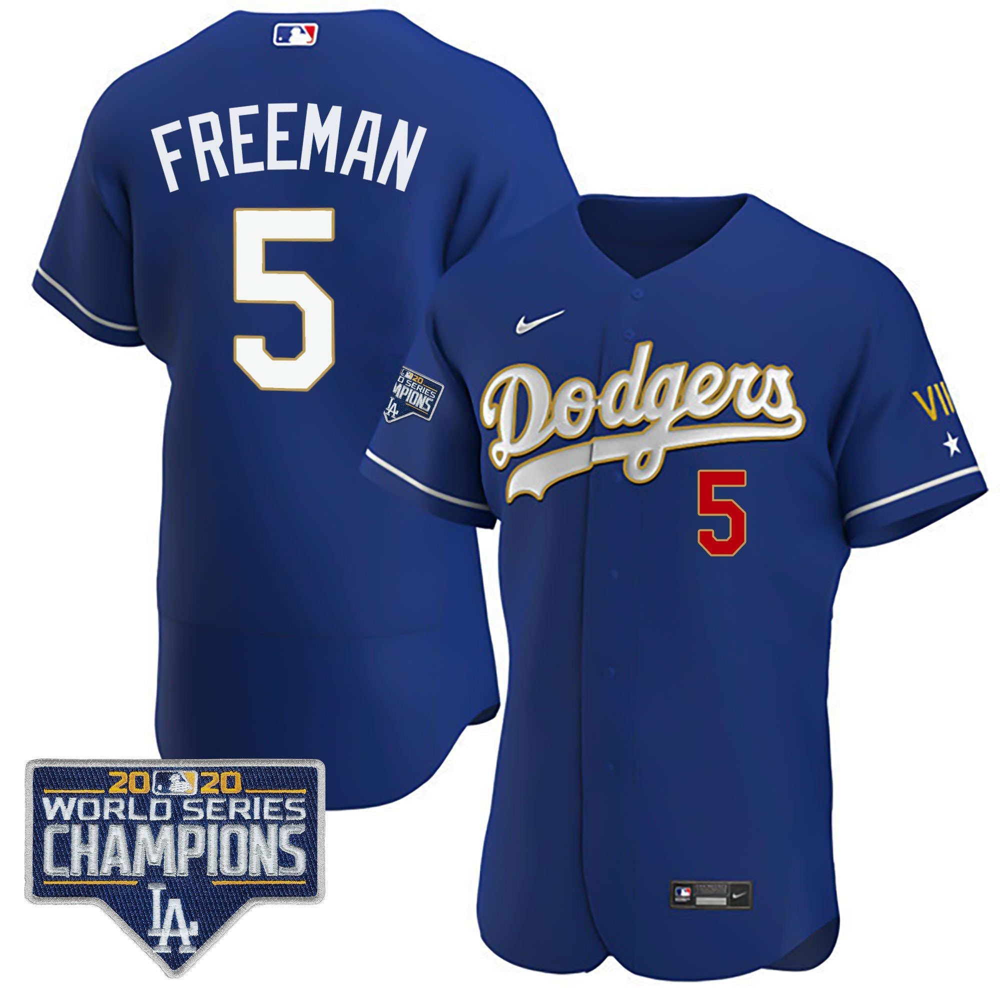 Men’s World Series Patch Gold Limited Jersey