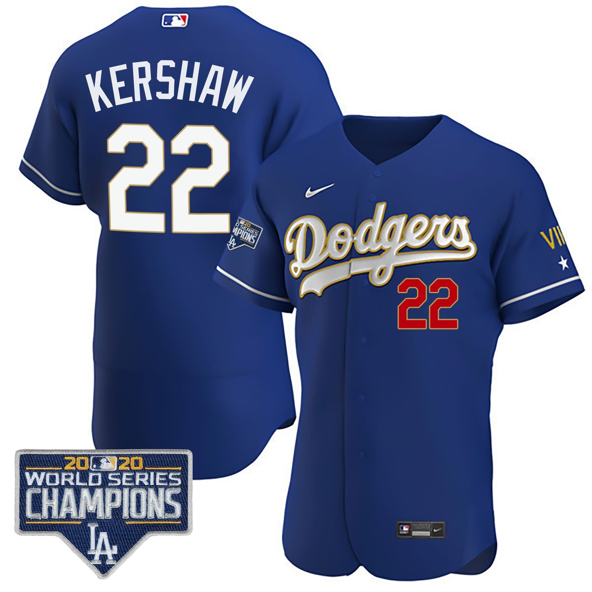 Men’s World Series Patch Gold Limited Jersey