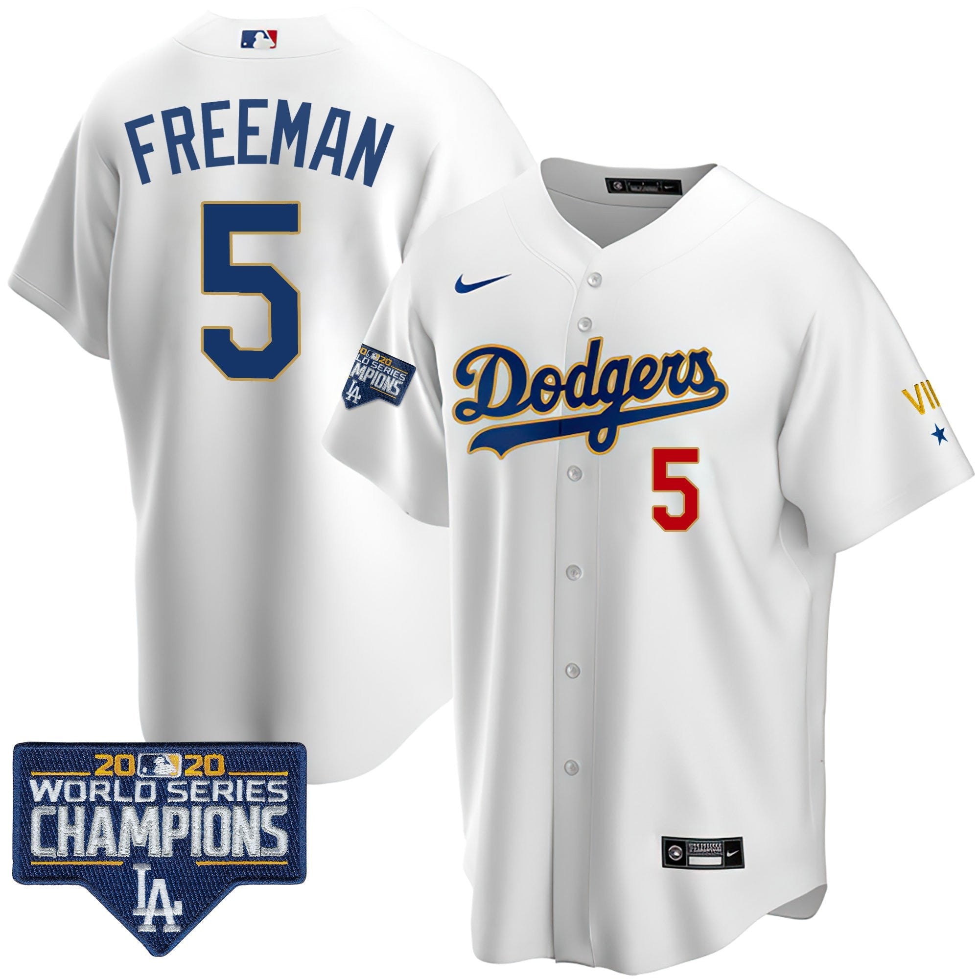 Men’s World Series Patch Gold Limited Jersey