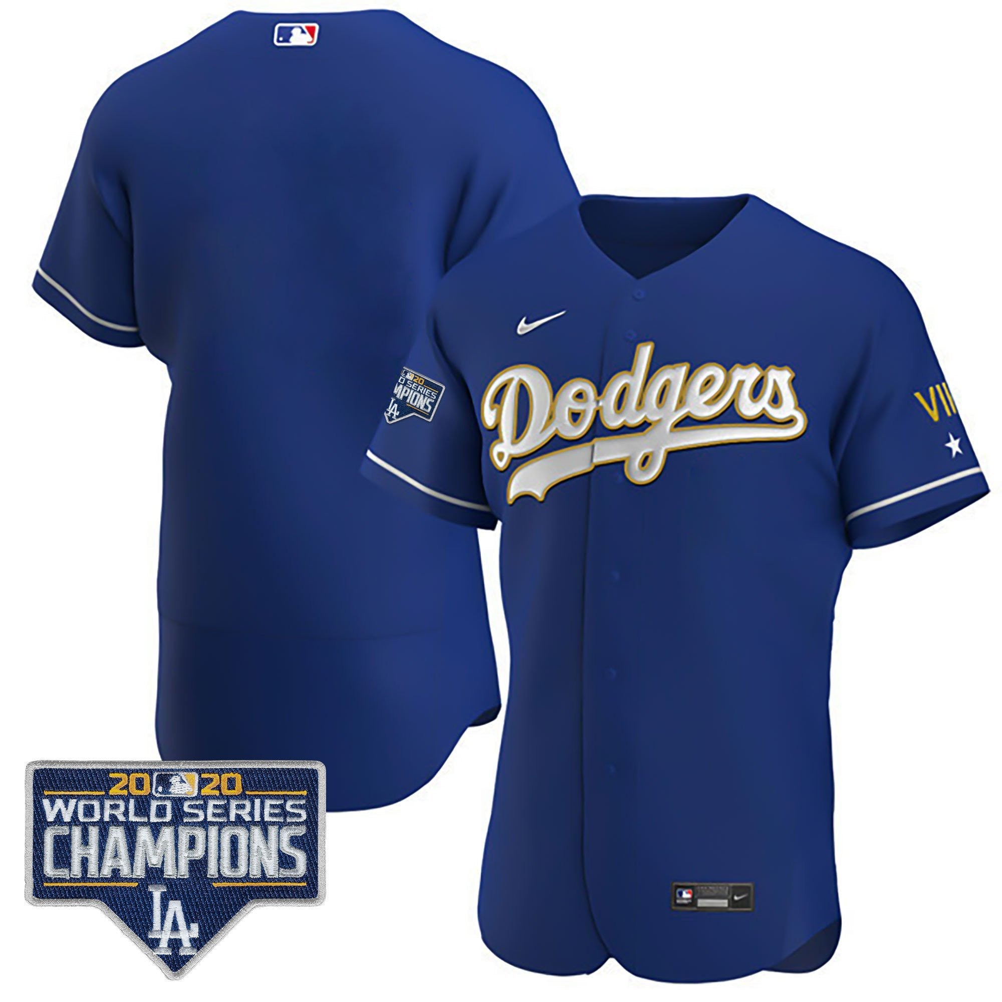 Men’s World Series Patch Gold Limited Jersey