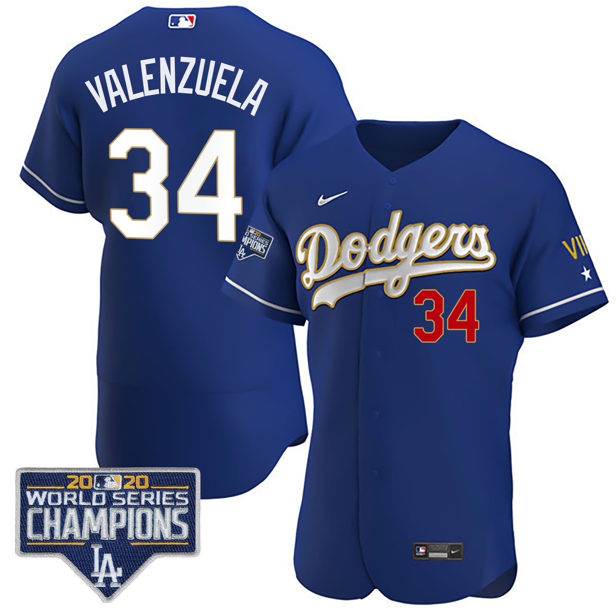 Men’s World Series Patch Gold Limited Jersey