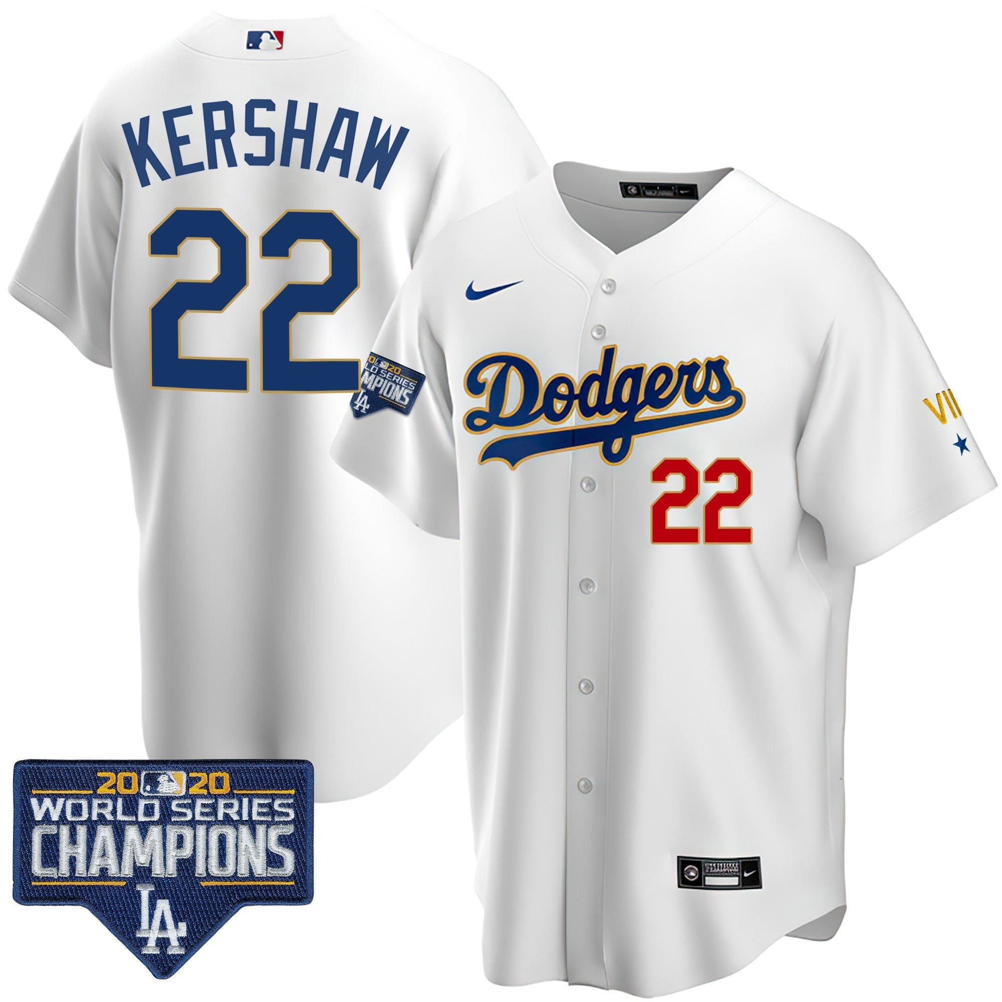Men’s World Series Patch Gold Limited Jersey
