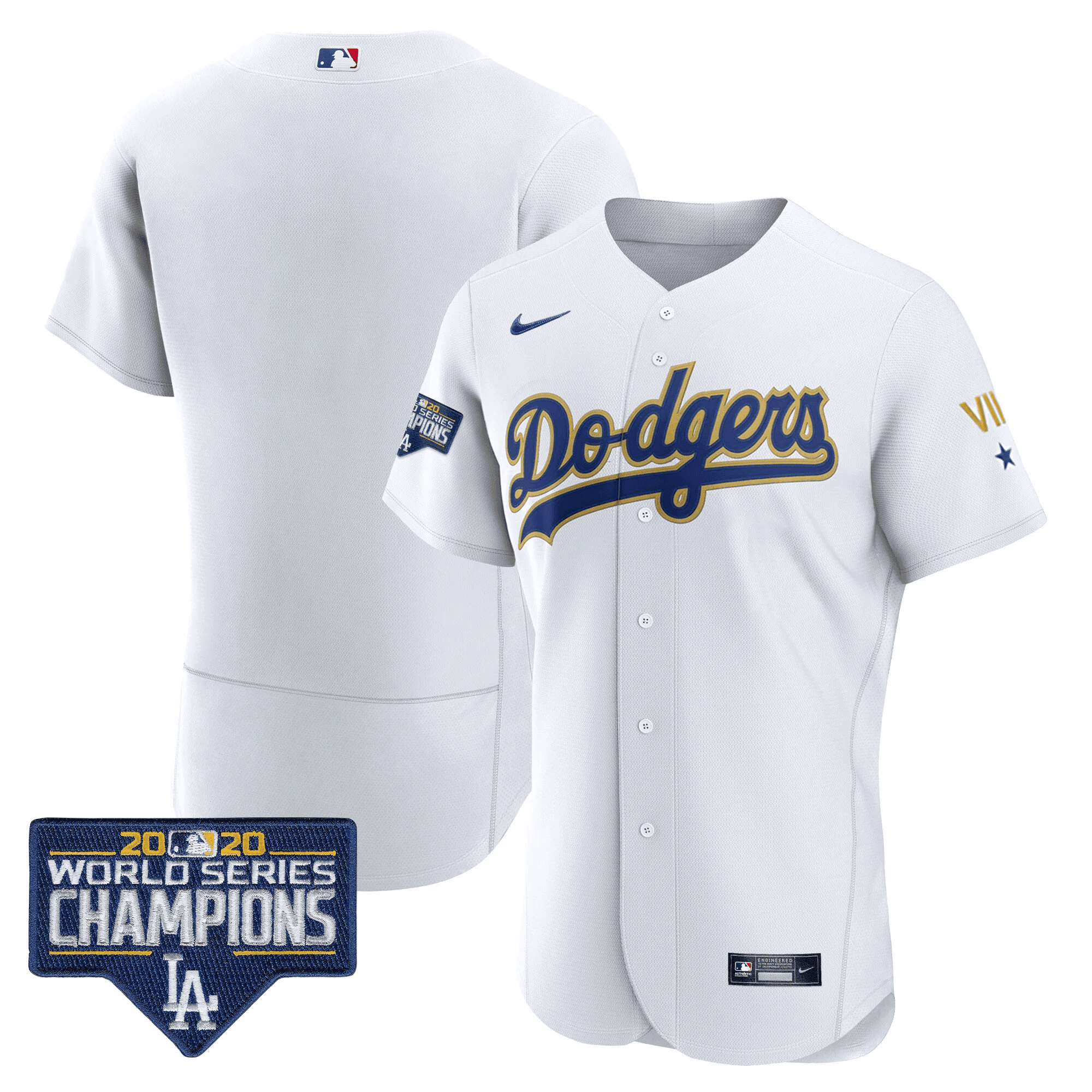 Men’s World Series Patch Gold Limited Jersey