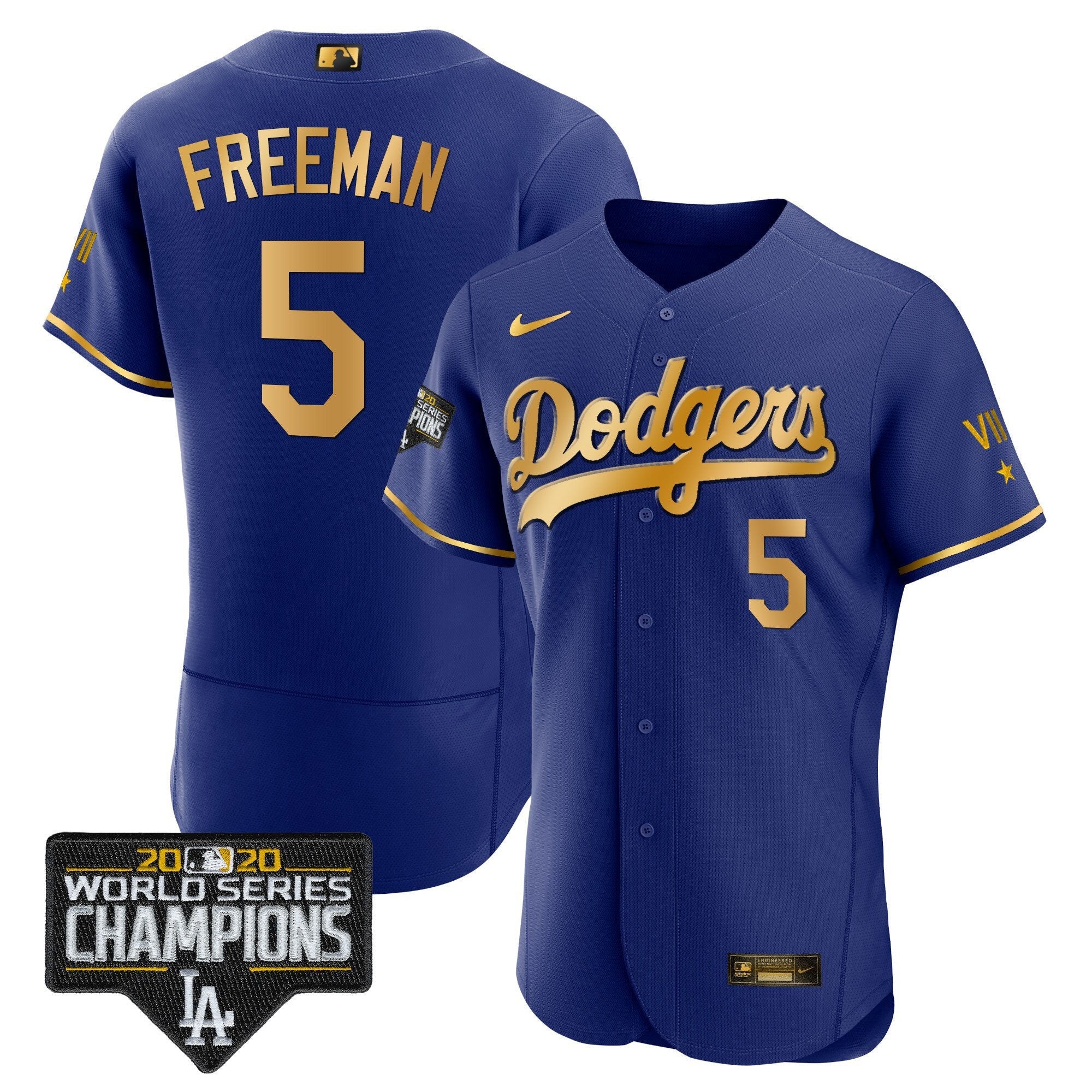 Men’s World Series Patch Gold Limited Jersey