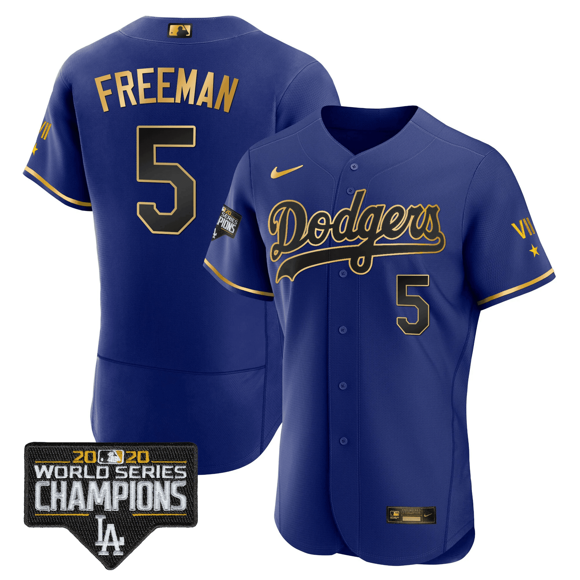 Men’s Royal Gold World Series 2020 Patch Jersey