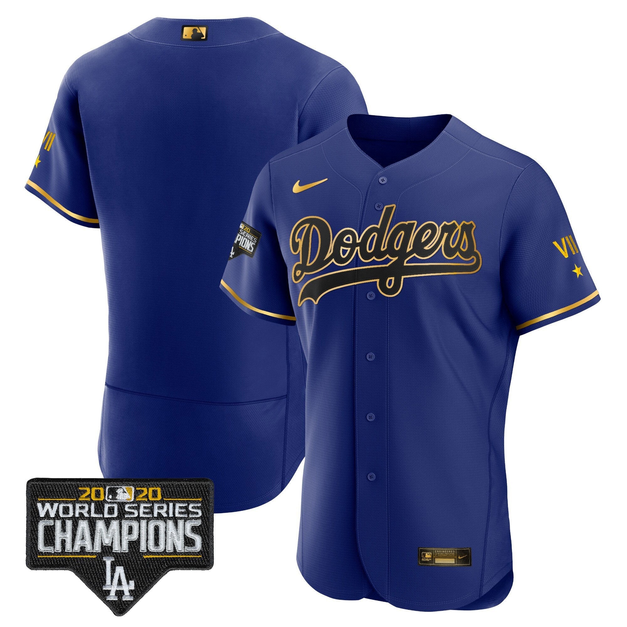 Men’s Royal Gold World Series 2020 Patch Jersey