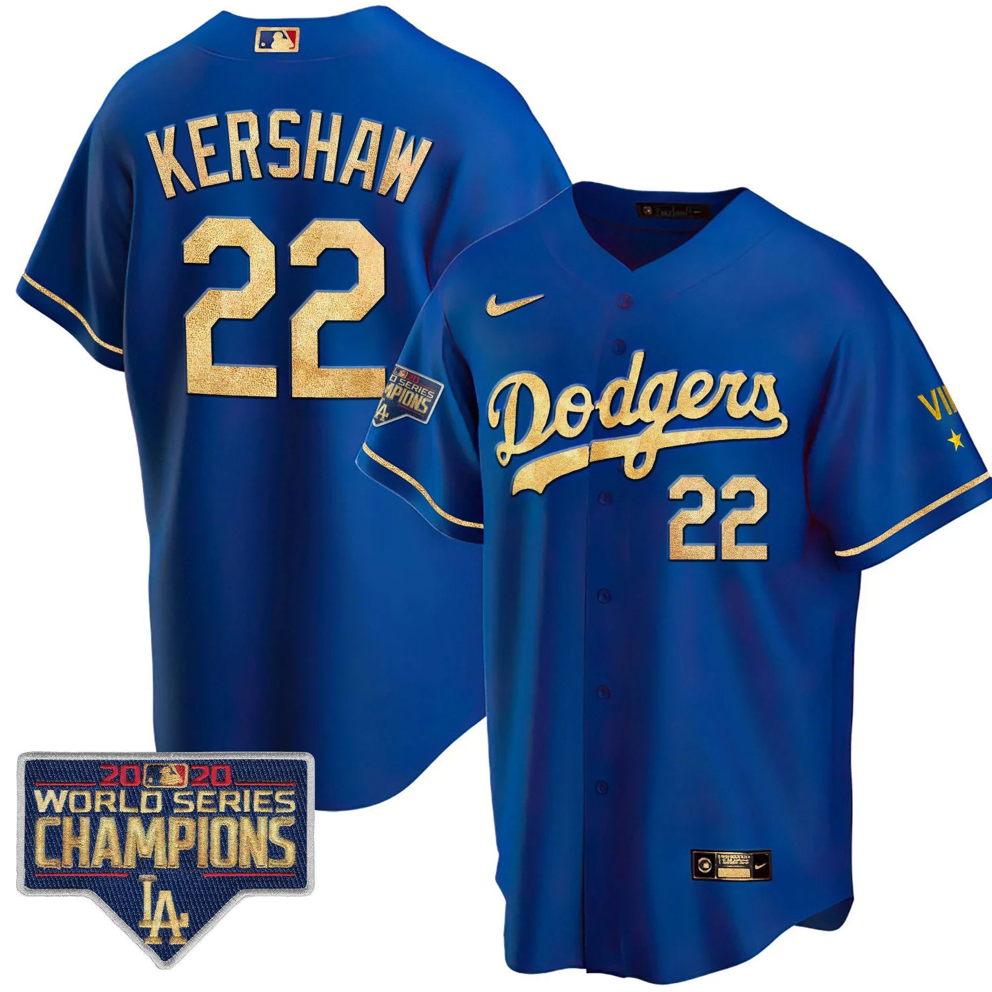Men’s 2020 World Series Champions Rush Gold Jersey