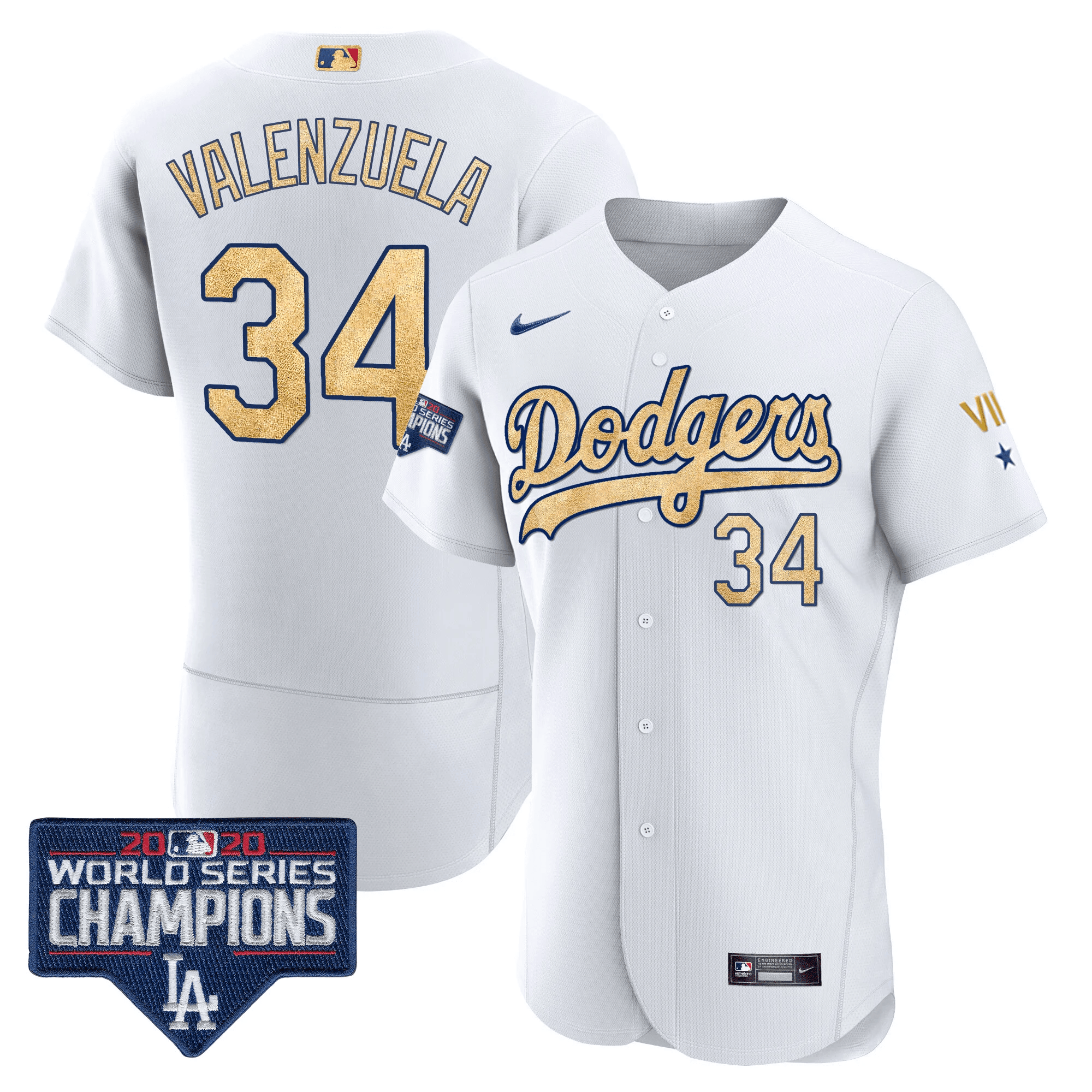 Men’s 2020 World Series Champions Rush Gold Jersey