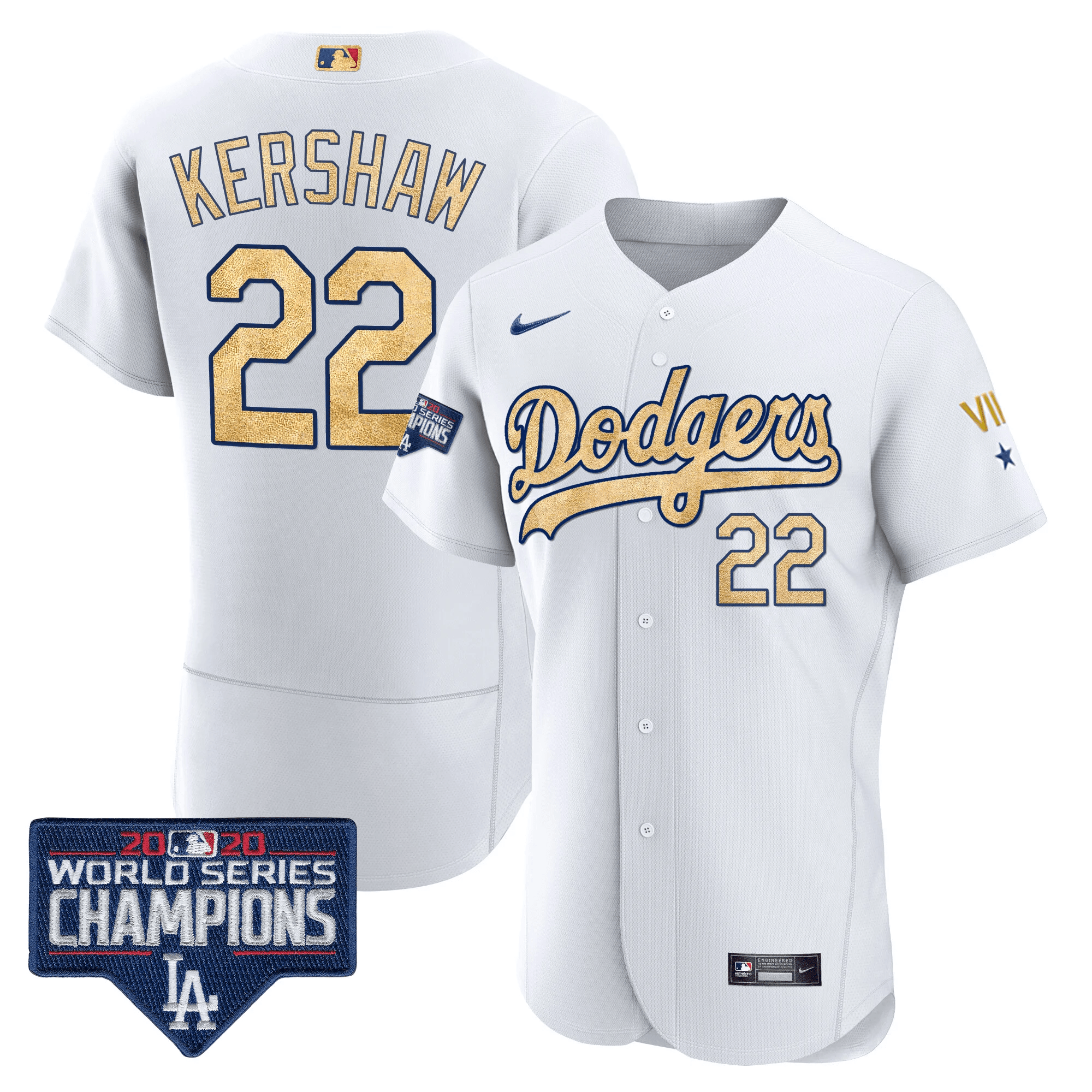 Men’s 2020 World Series Champions Rush Gold Jersey