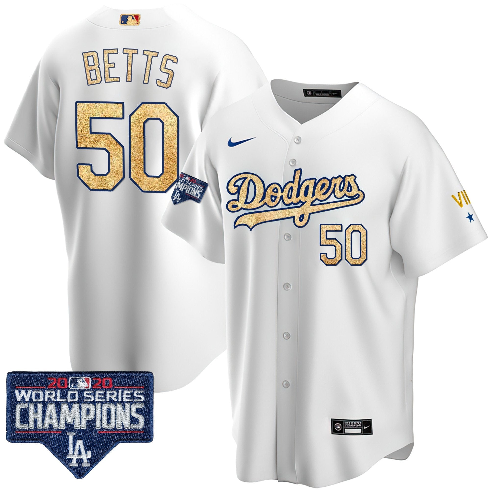 Men’s 2020 World Series Champions Rush Gold Jersey