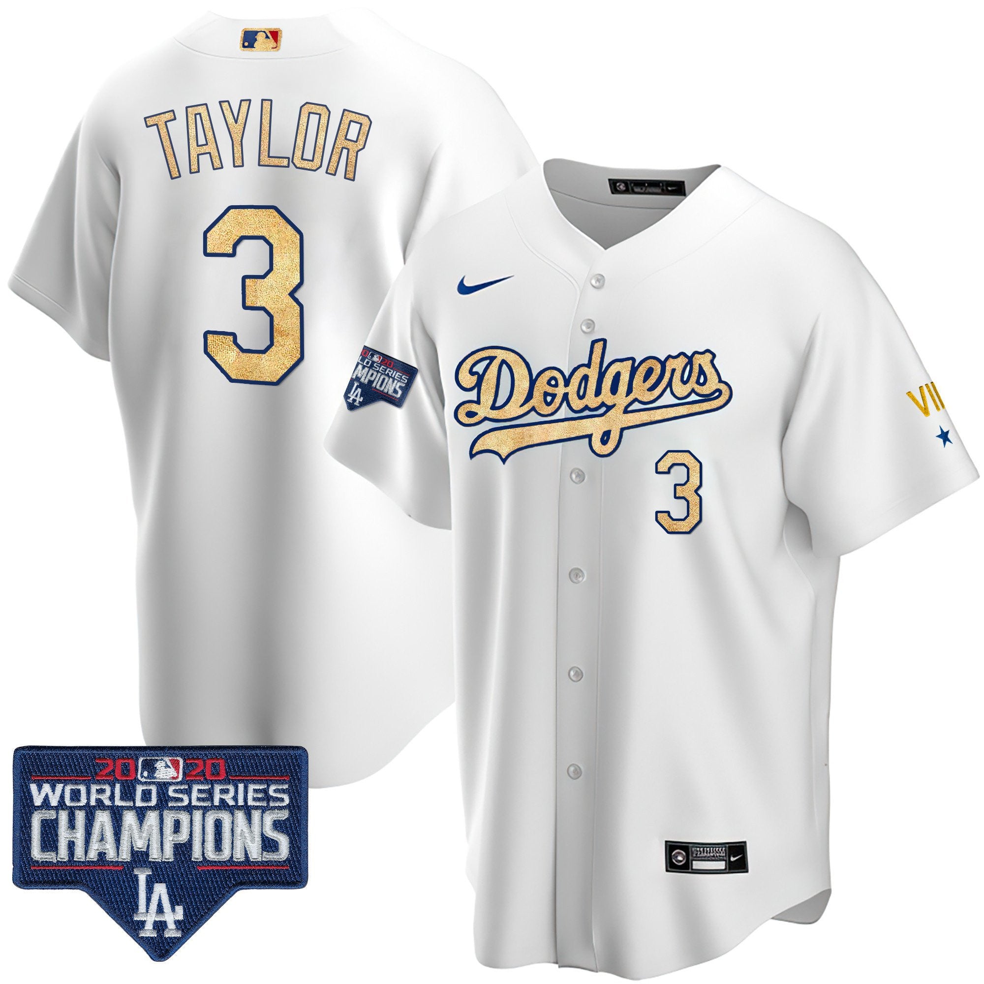 Men’s 2020 World Series Champions Rush Gold Jersey