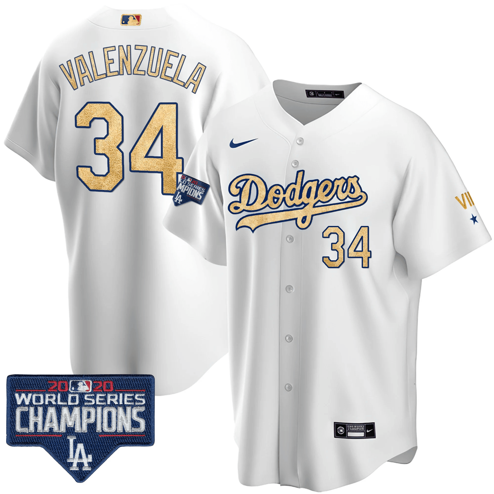 Men’s 2020 World Series Champions Rush Gold Jersey