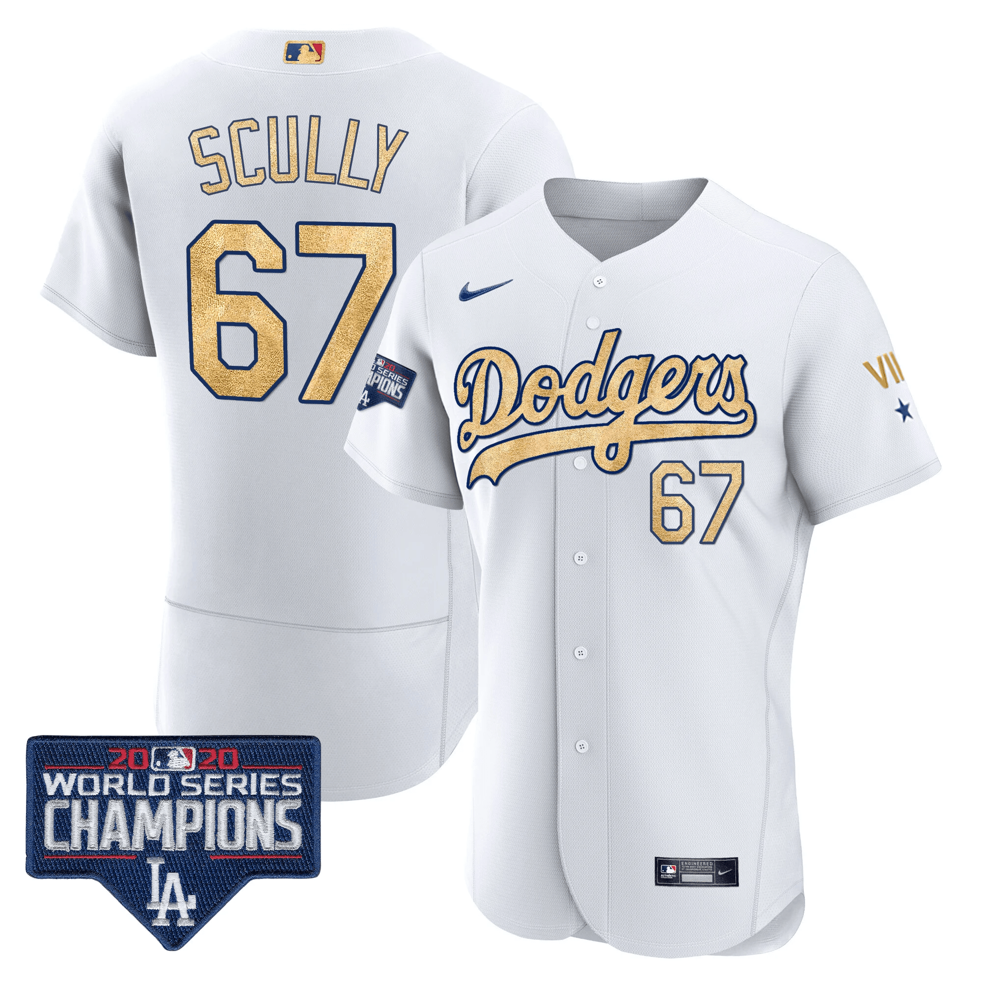 Men’s 2020 World Series Champions Rush Gold Jersey