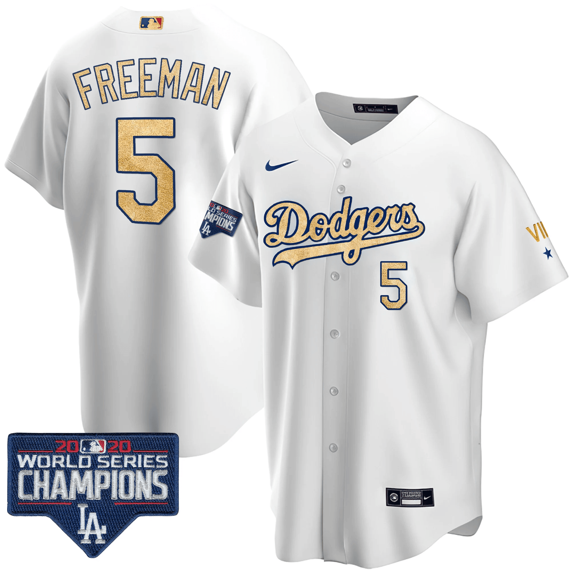 Men’s 2020 World Series Champions Rush Gold Jersey
