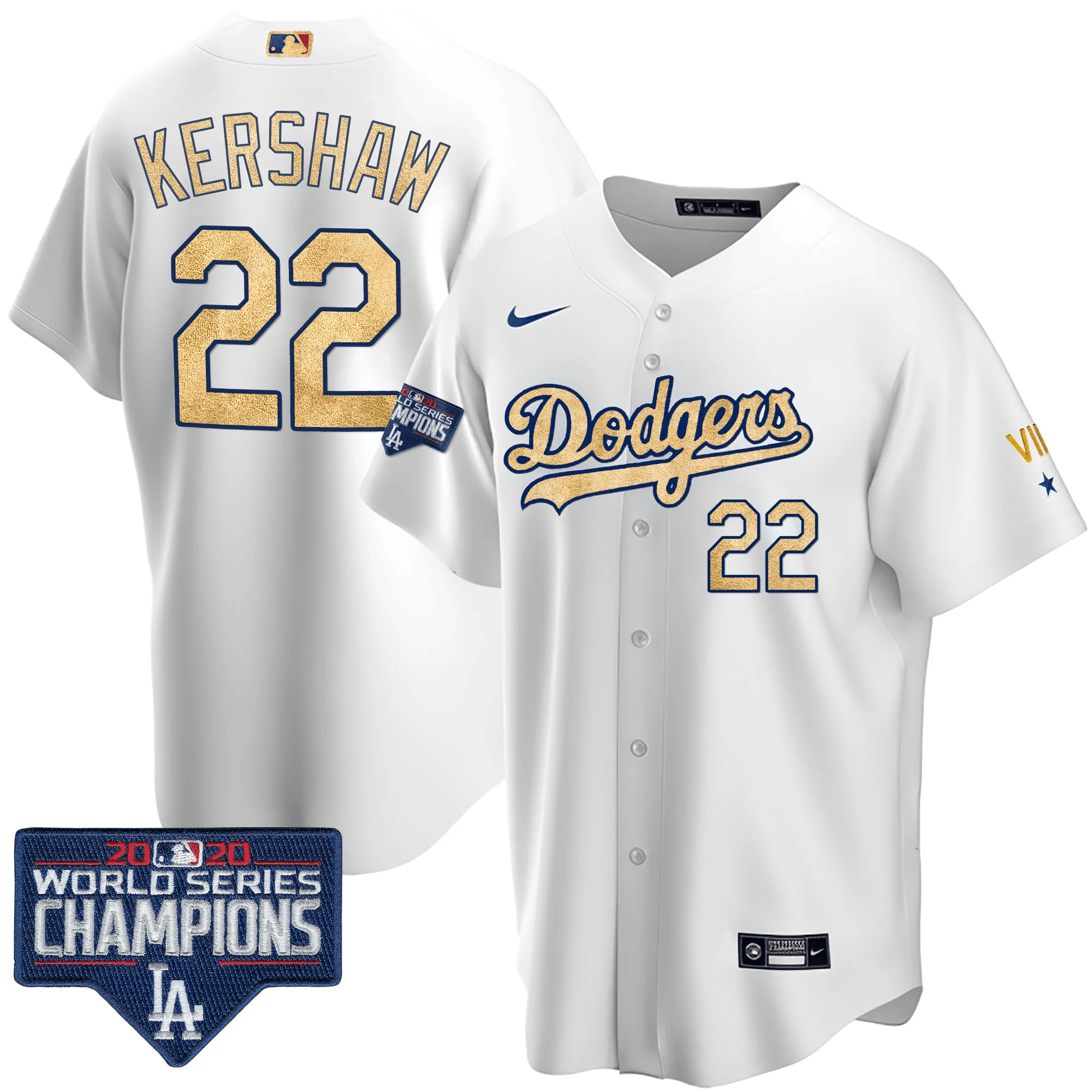 Men’s 2020 World Series Champions Rush Gold Jersey