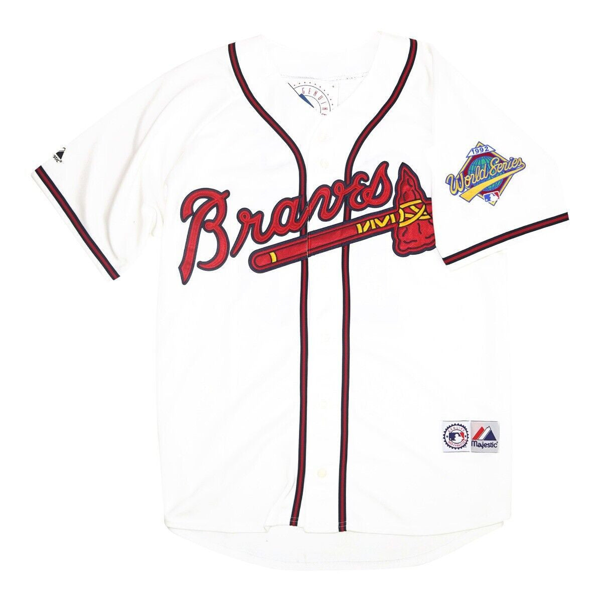 Deion Sanders Atlanta 1992 World Series Jersey