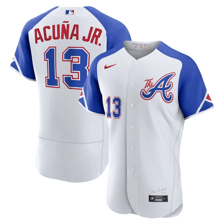 Atlanta Ronald Acuna Jr. 2023 City Connect Jersey