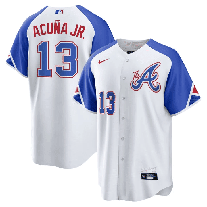 Atlanta Ronald Acuna Jr. 2023 City Connect Jersey
